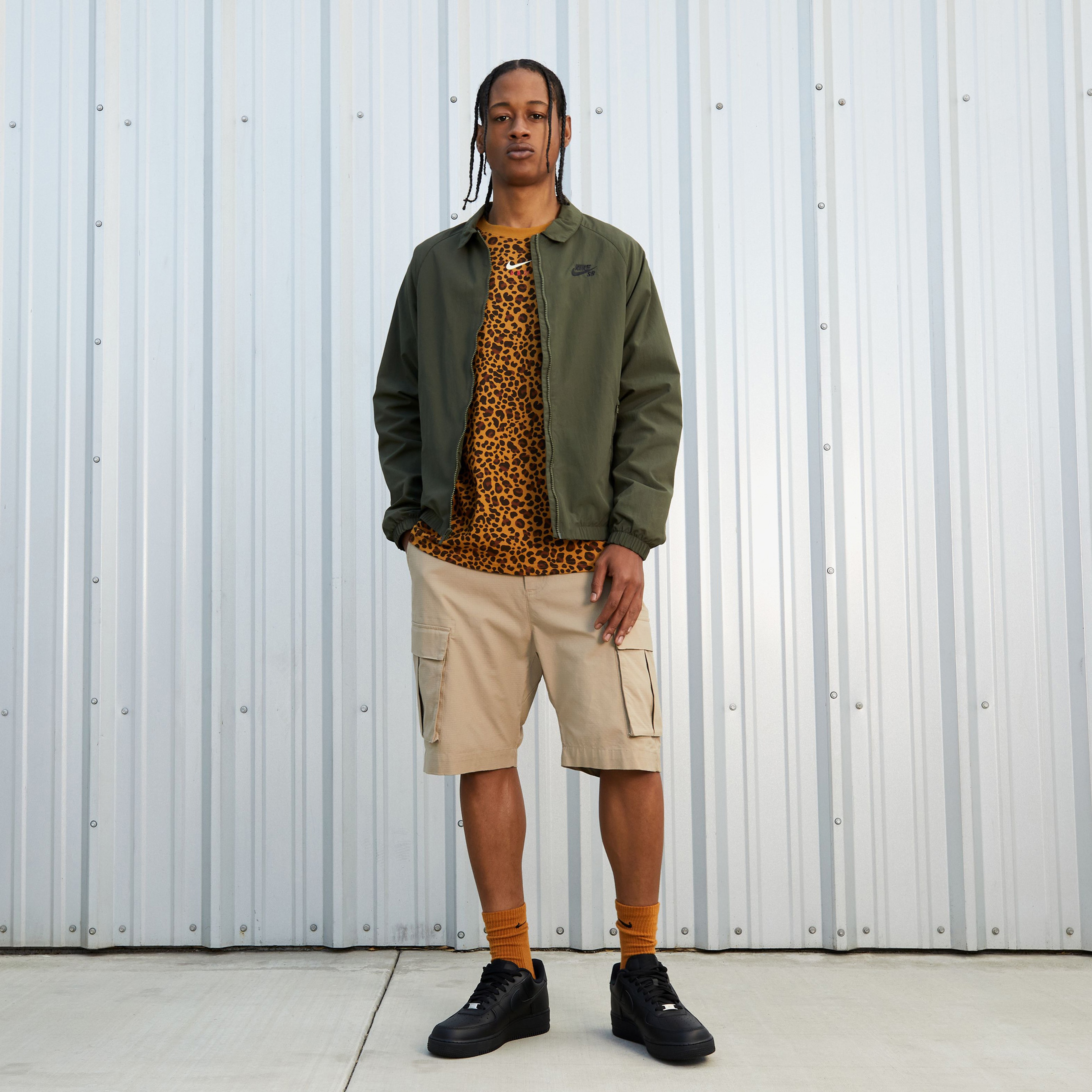 Nike Air Force 1 '07 Erkek Siyah Spor Ayakkabı