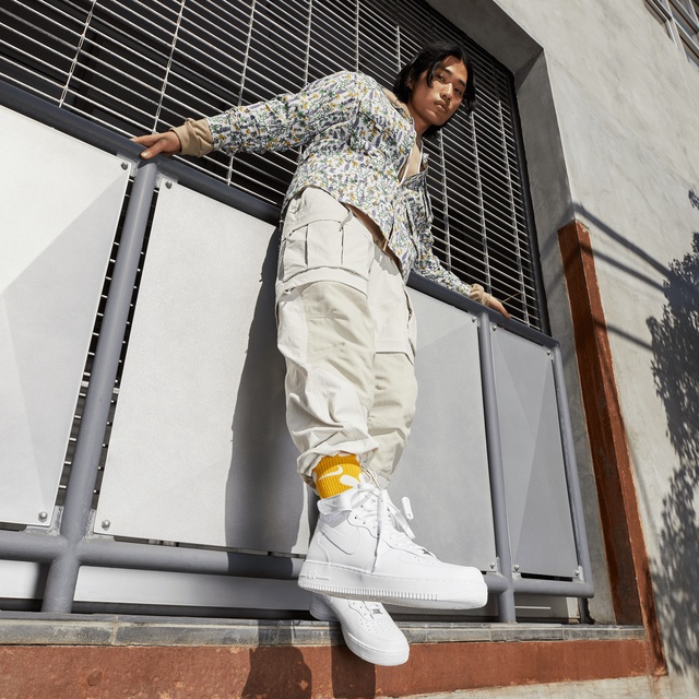 Nike Beyaz Nike Air Force 1 Mid