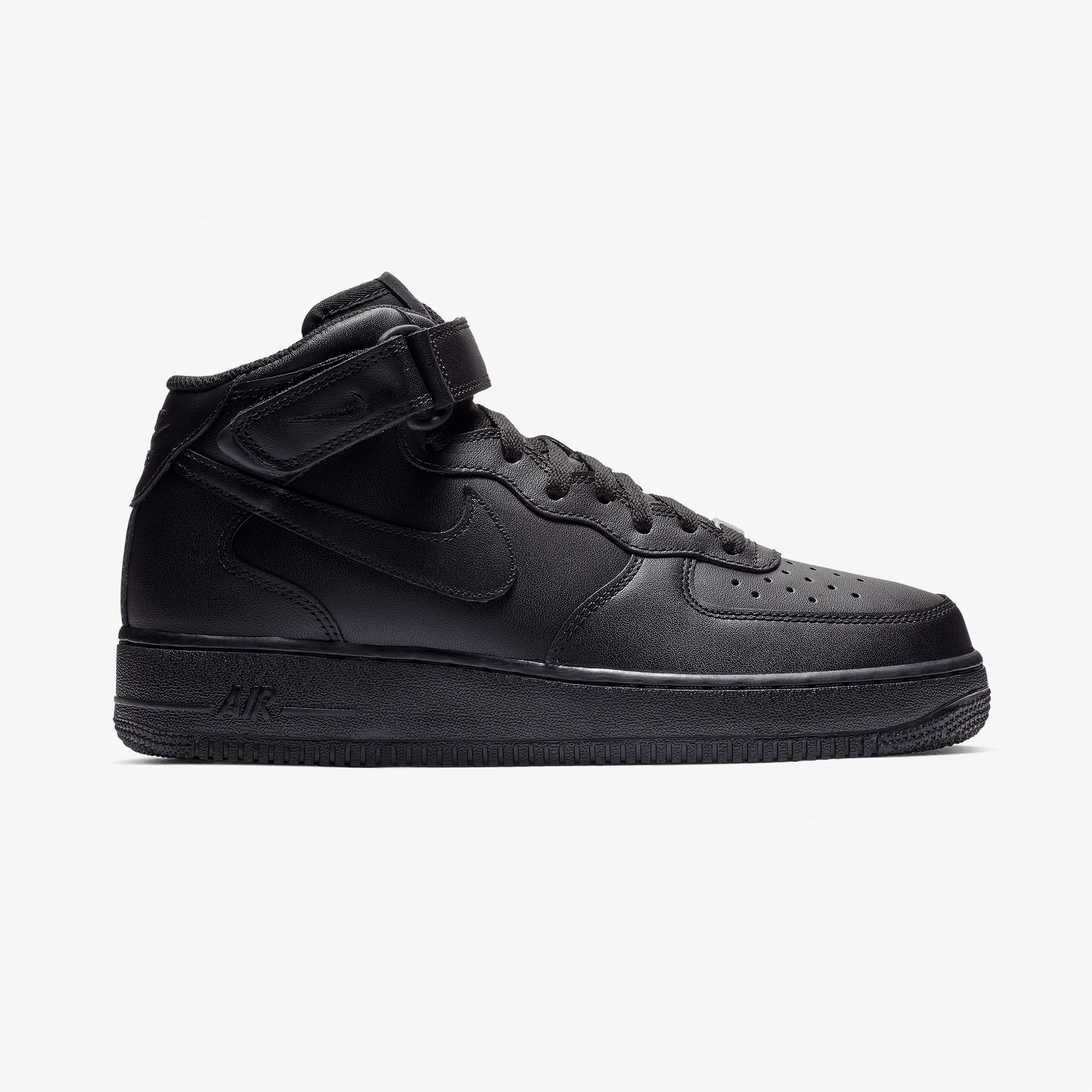 Nike Air Force 1 Mid '07 Erkek Siyah Spor Ayakkabı
