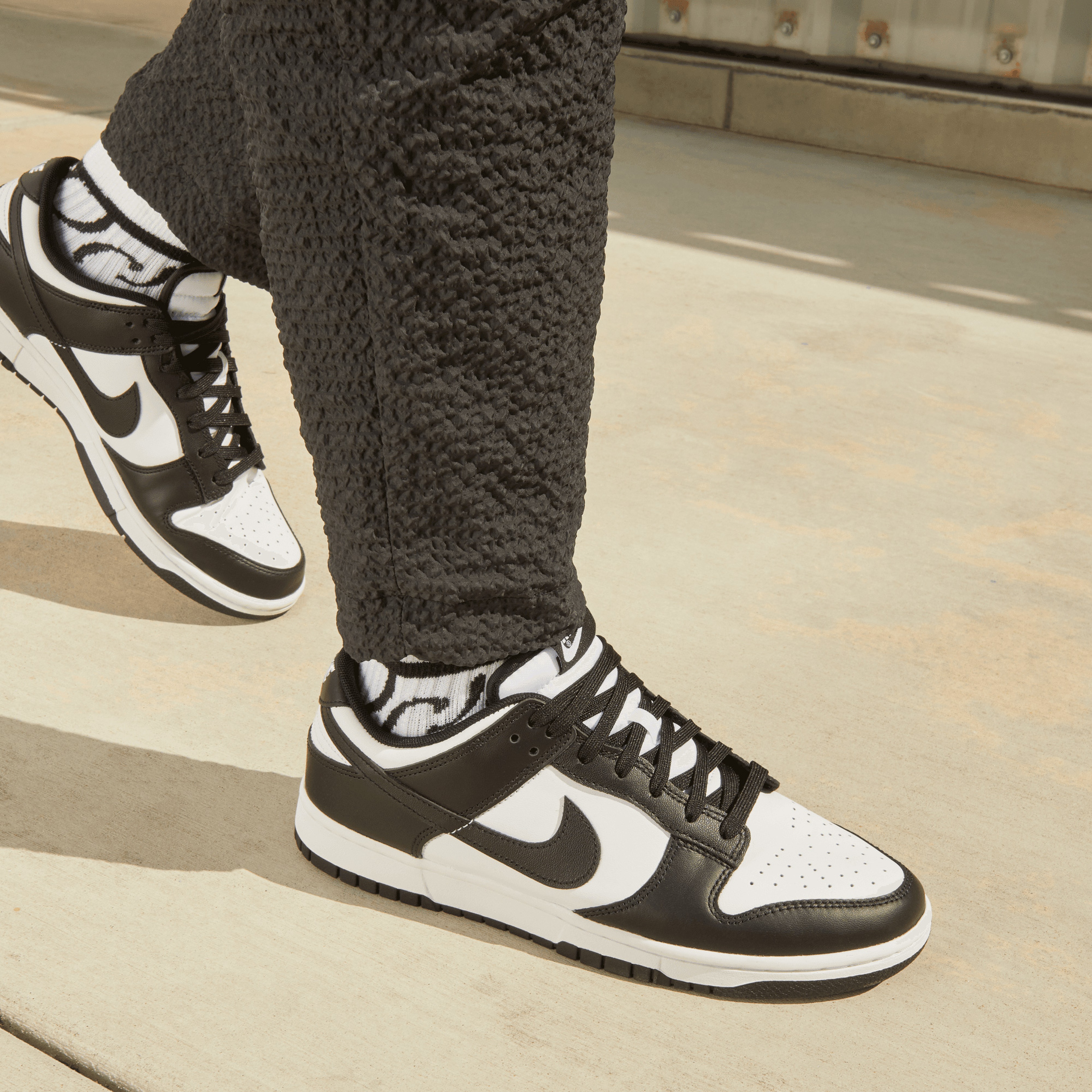 Nike Dunk Low Retro White Black Spor Ayakkabı
