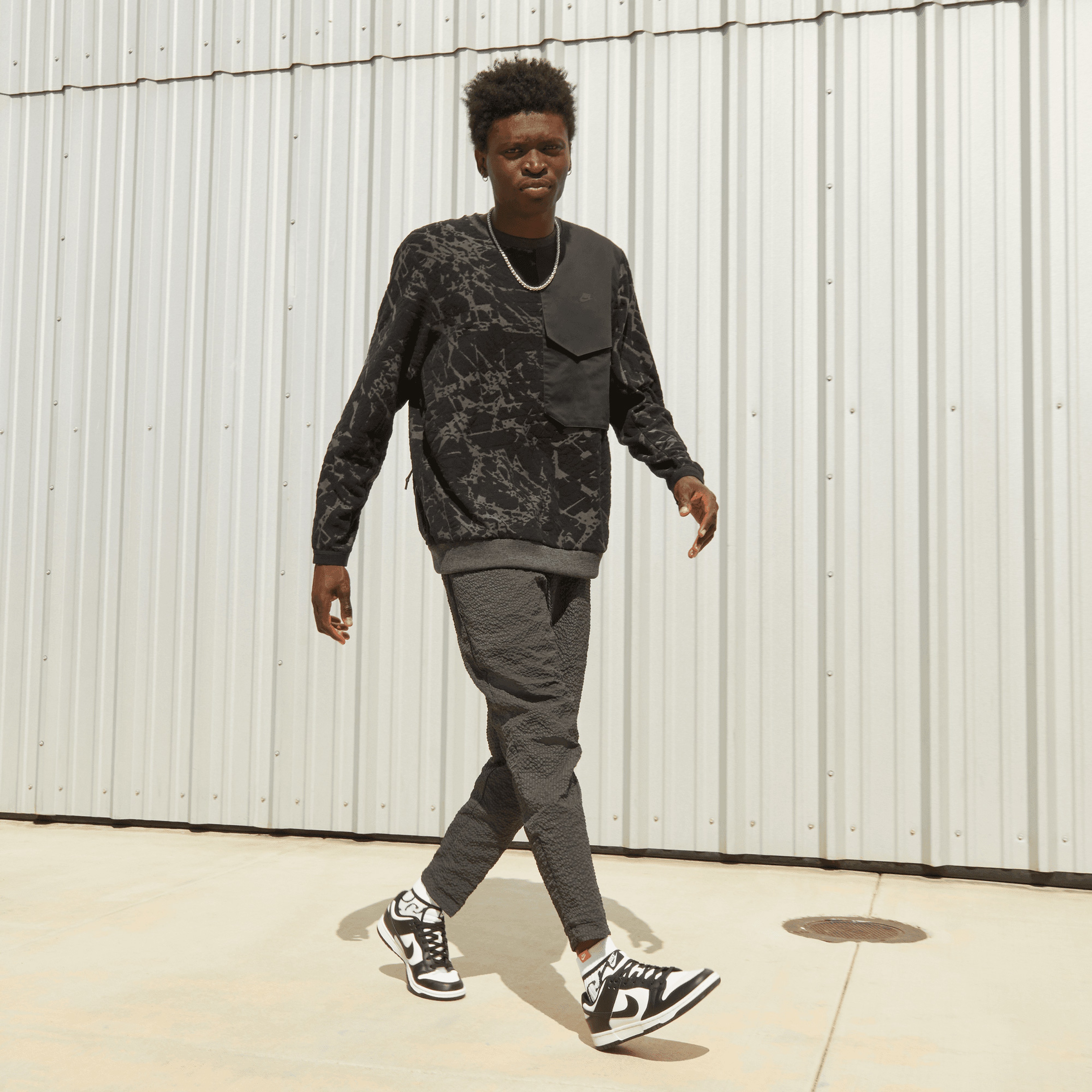 Nike Dunk Low Retro White Black Spor Ayakkabı