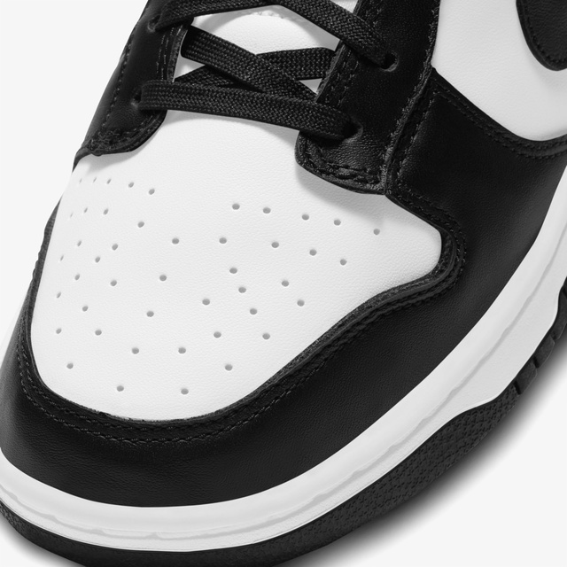 Nike Nike Siyah Dunk Low Retro White Black Spor Ayakkabı Sneaker | Occasion Siyah - 8. görsel