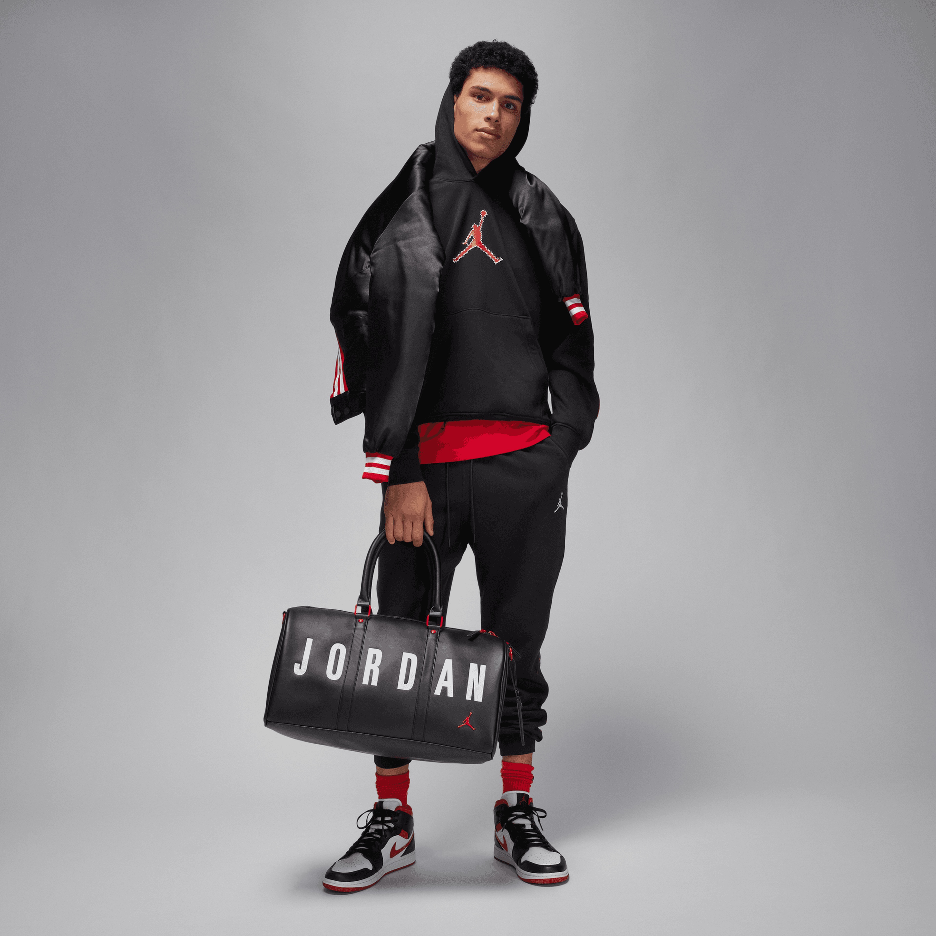 Jordan Flight MVP Erkek Siyah Hoodie