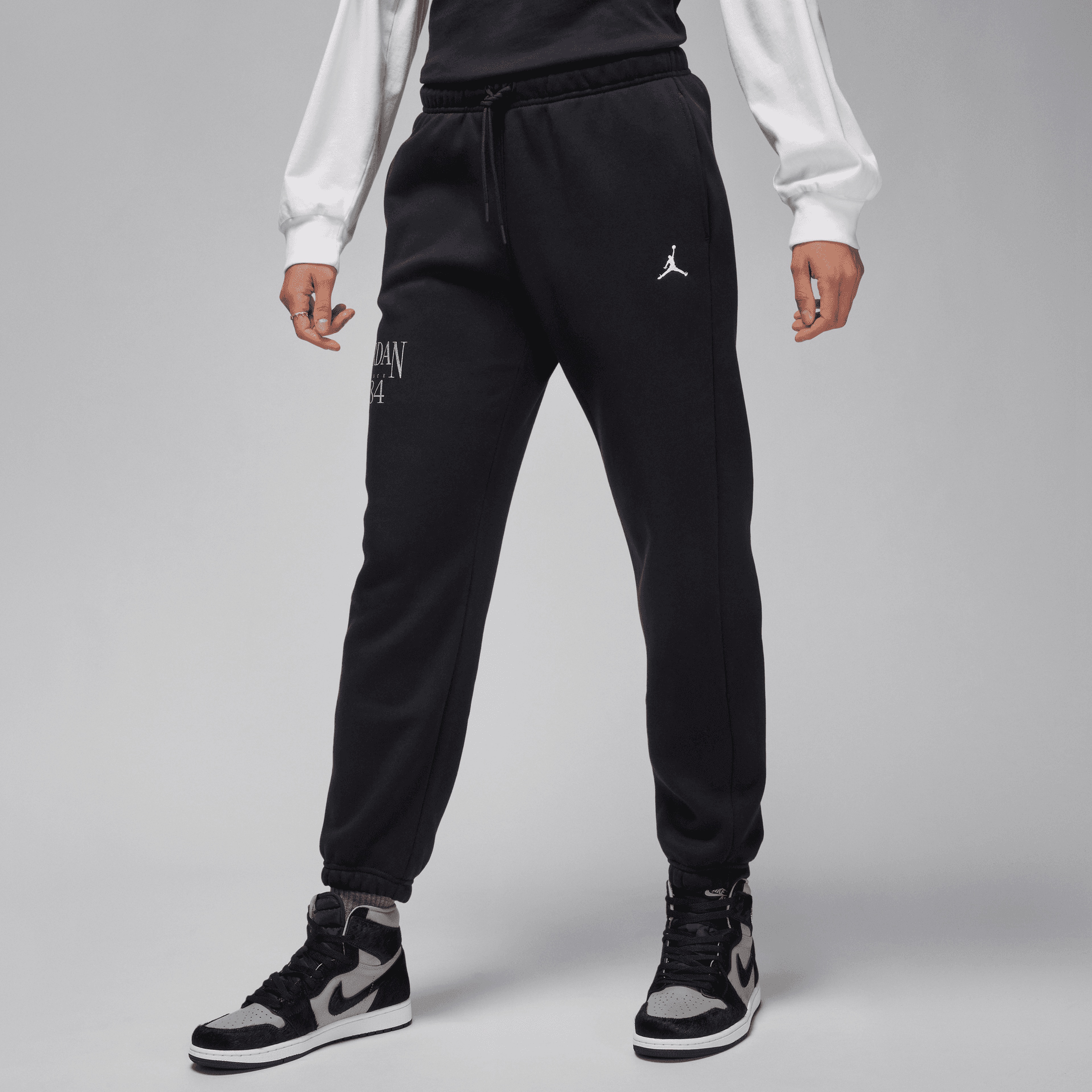 Jordan Brooklyn Fleece Kadın Siyah Eşofman Altı