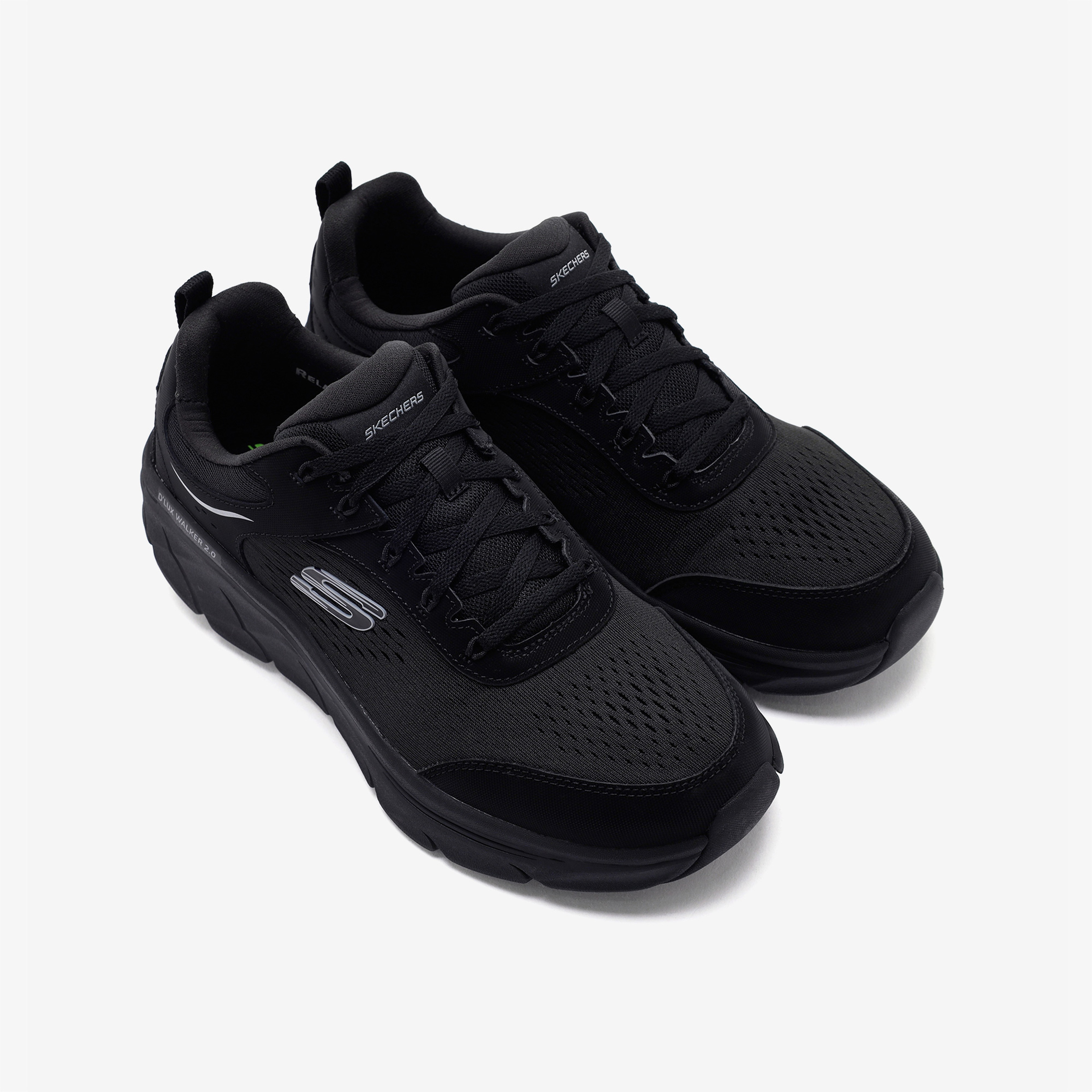 Skechers D'Lux Walker 2.0 Durven Erkek Siyah Spor Ayakkabı