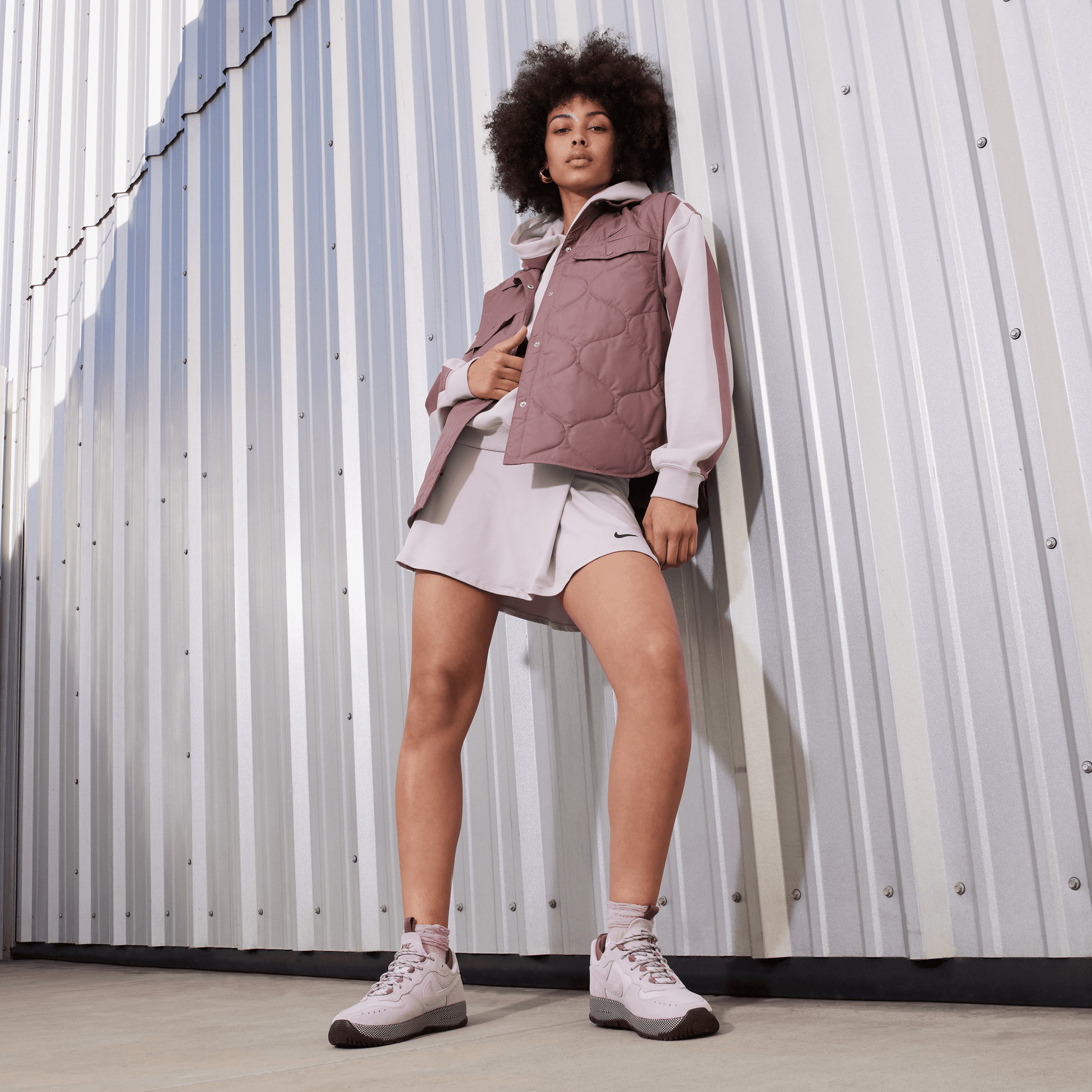 Nike Air Force 1 Wild Sportswear Kadın Pembe Spor Ayakkabı