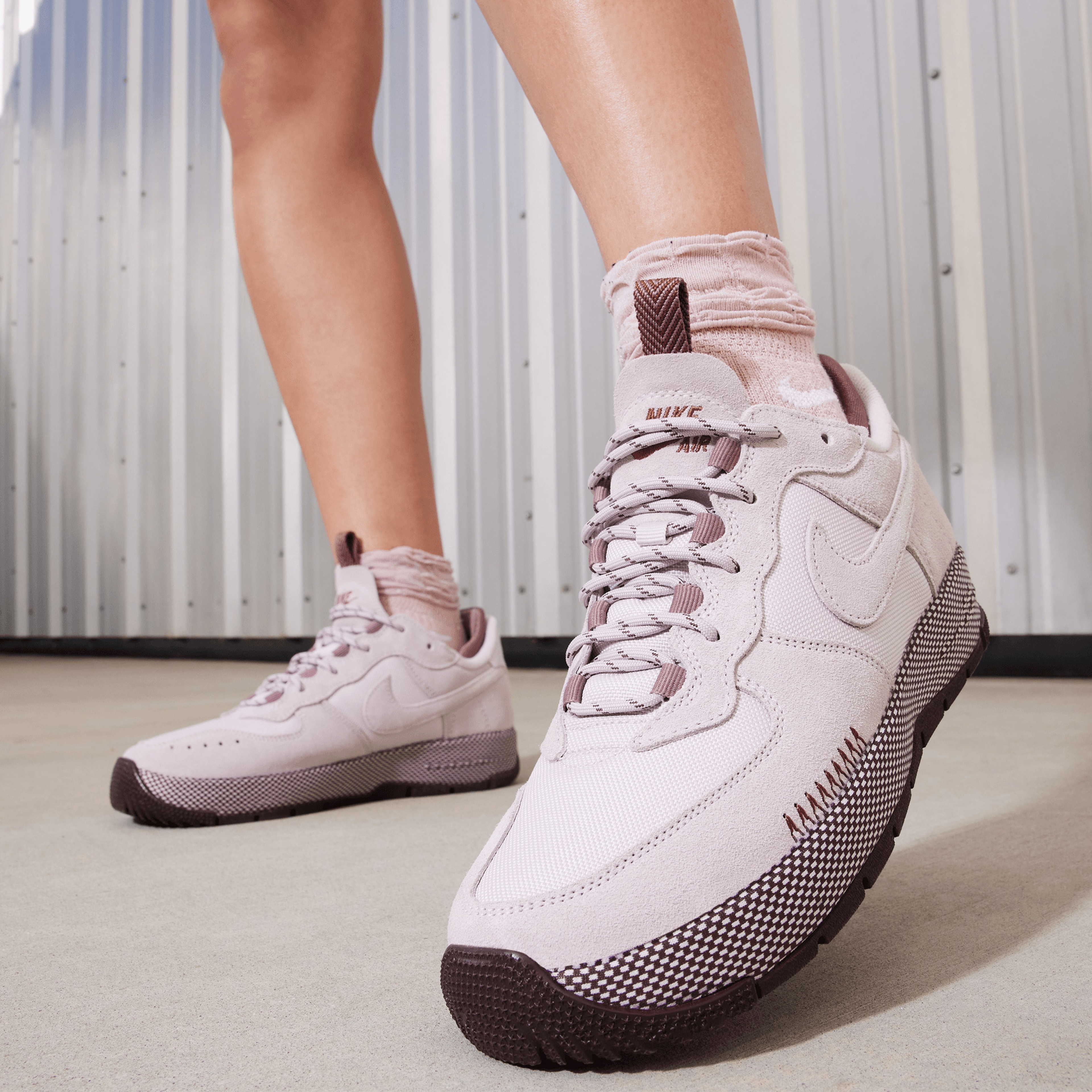 Nike Air Force 1 Wild Sportswear Kadın Pembe Spor Ayakkabı