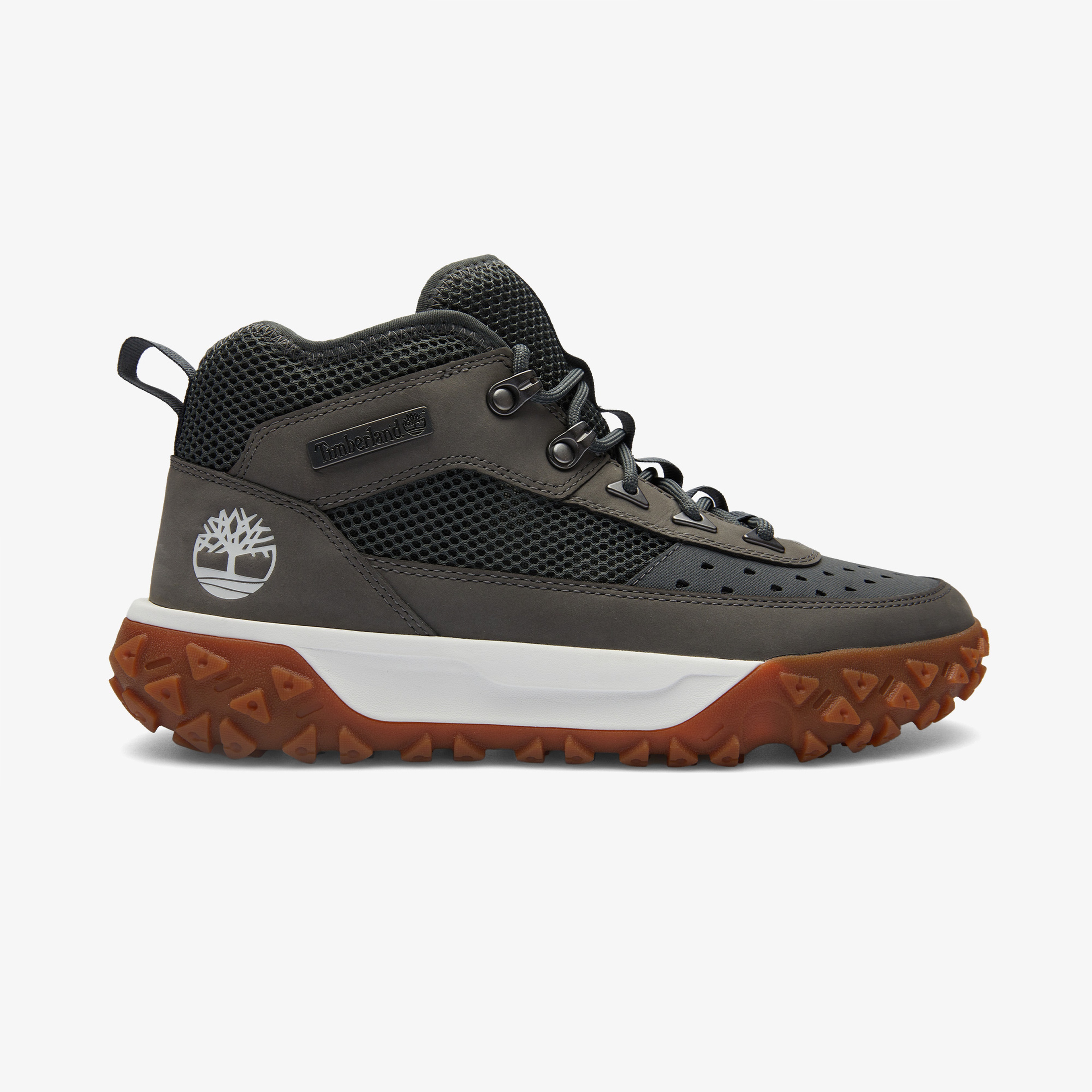 Timberland Mid Lace Up Hiking Erkek Gri Bot