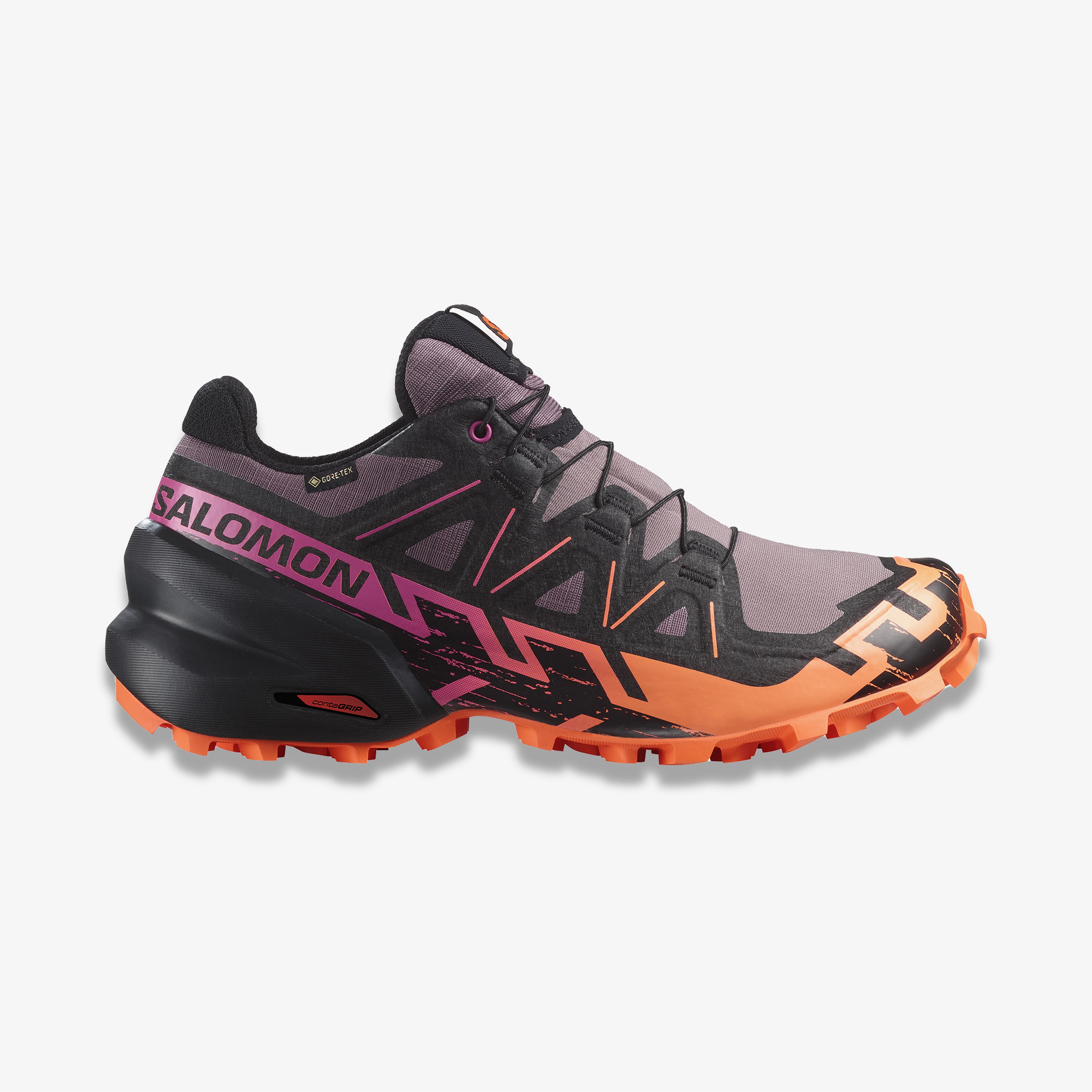 Salomon Speedcross 6 Gore-Tex Kadın Mor Outdoor Ayakkabı