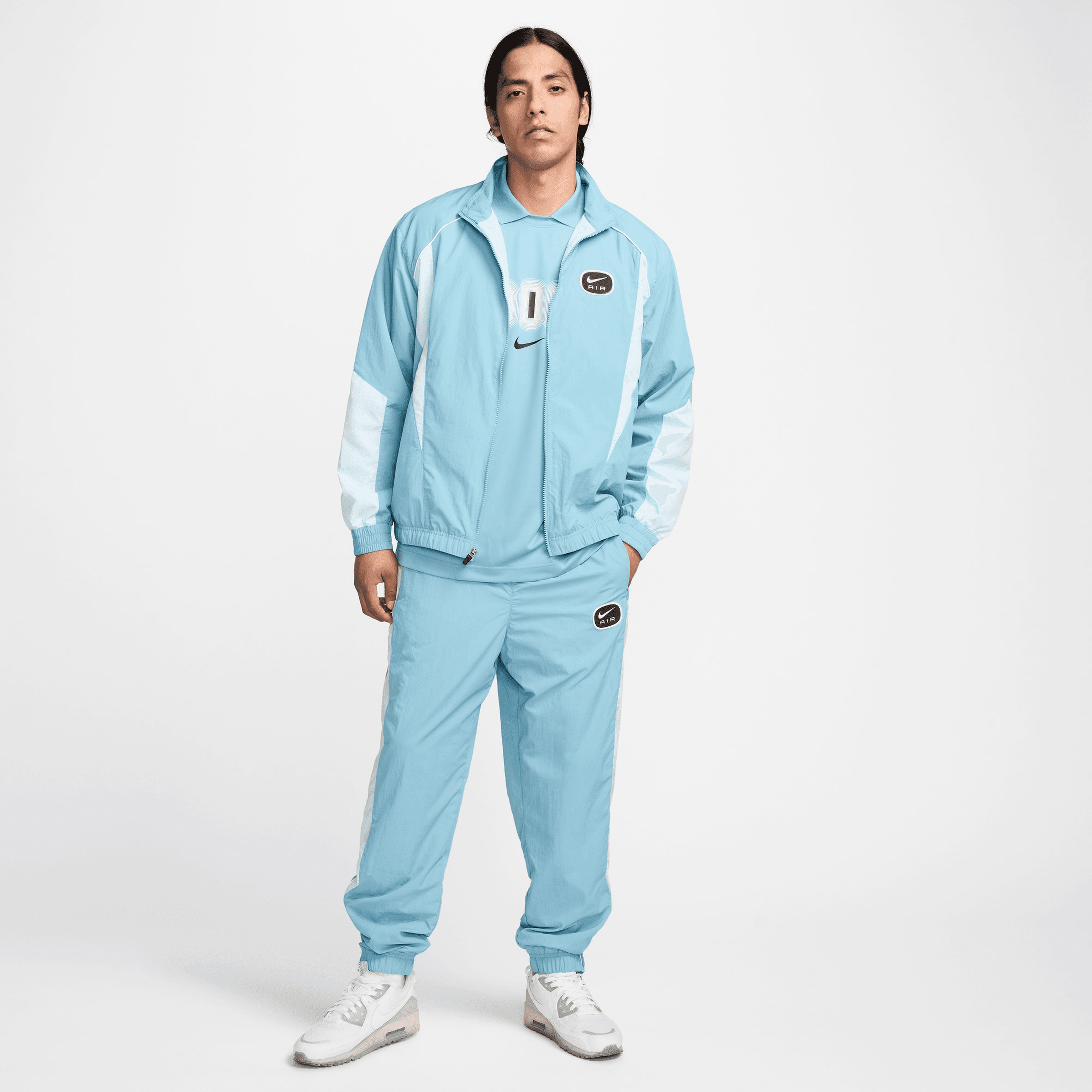 Nike Air Erkek Mavi Eşofman Altı