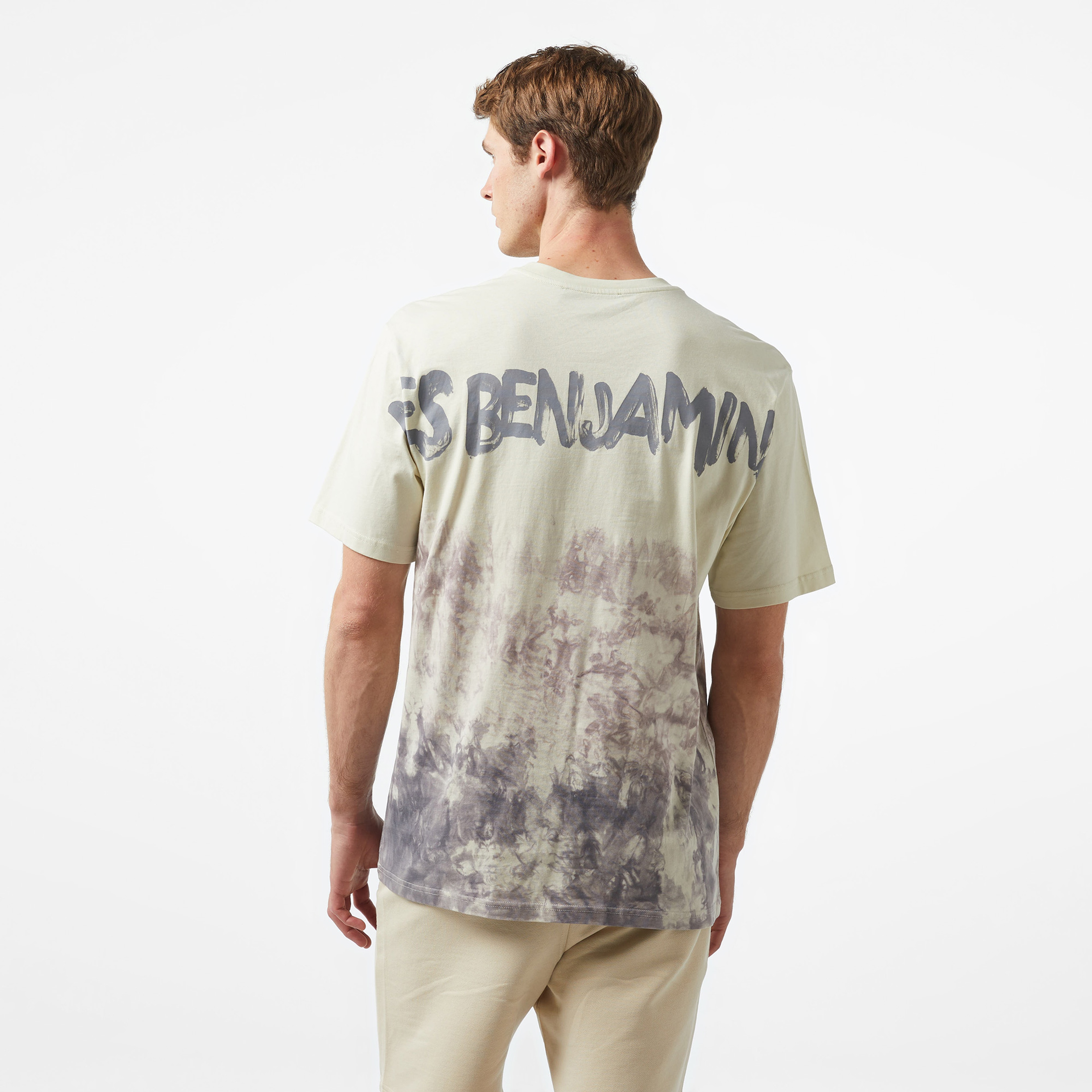 Les Benjamins 022 Erkek Gri T-Shirt