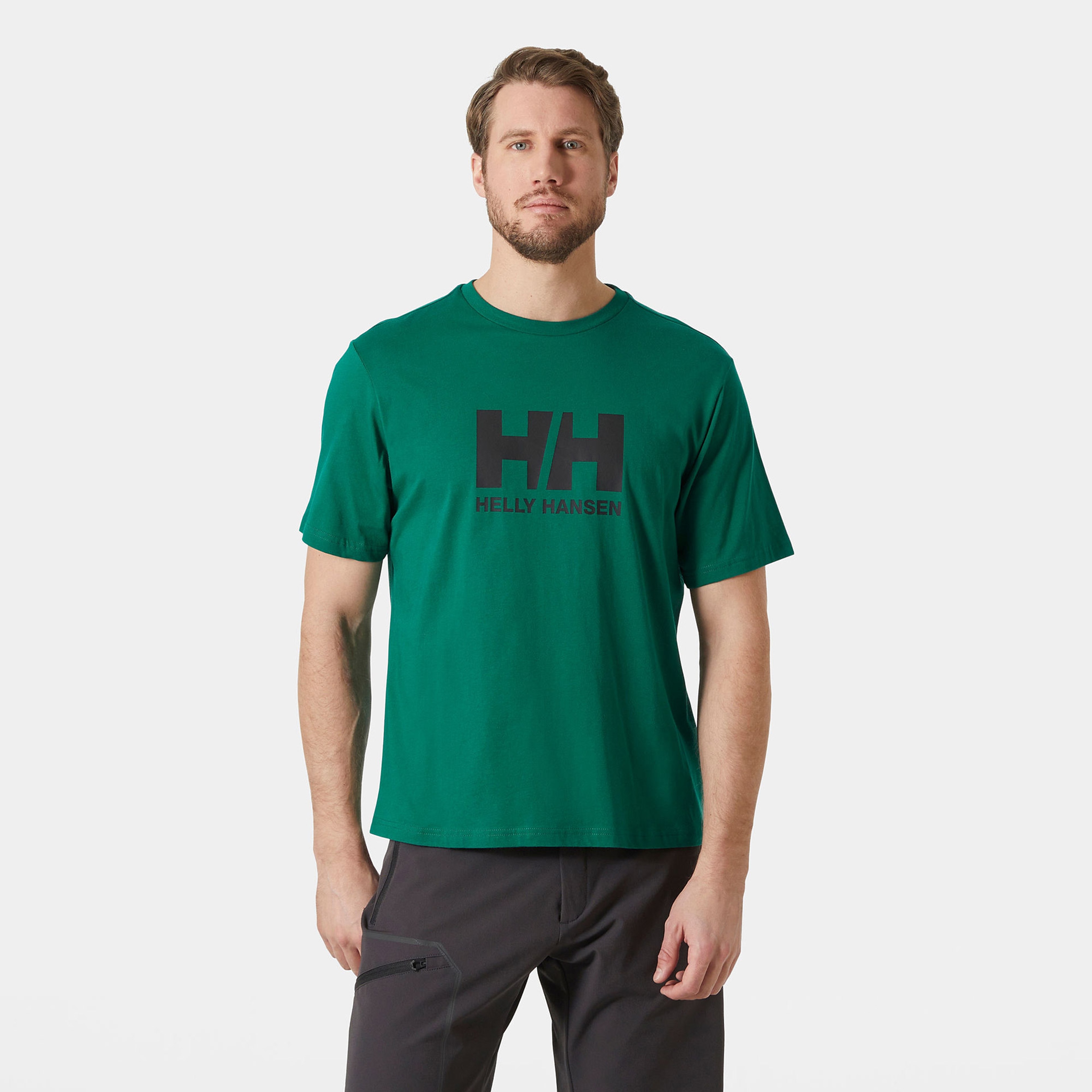 Helly Hansen Hh Logo 2.0 Erkek Yeşil T-Shirt