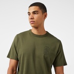 Alpha Industries Alpha Dog Tag Unisex Yeşil T-Shirt