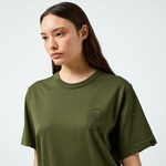 Alpha Industries Alpha Dog Tag Unisex Yeşil T-Shirt