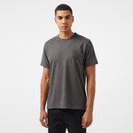 Alpha Industries Alpha Dog Tag Unisex Gri T-Shirt