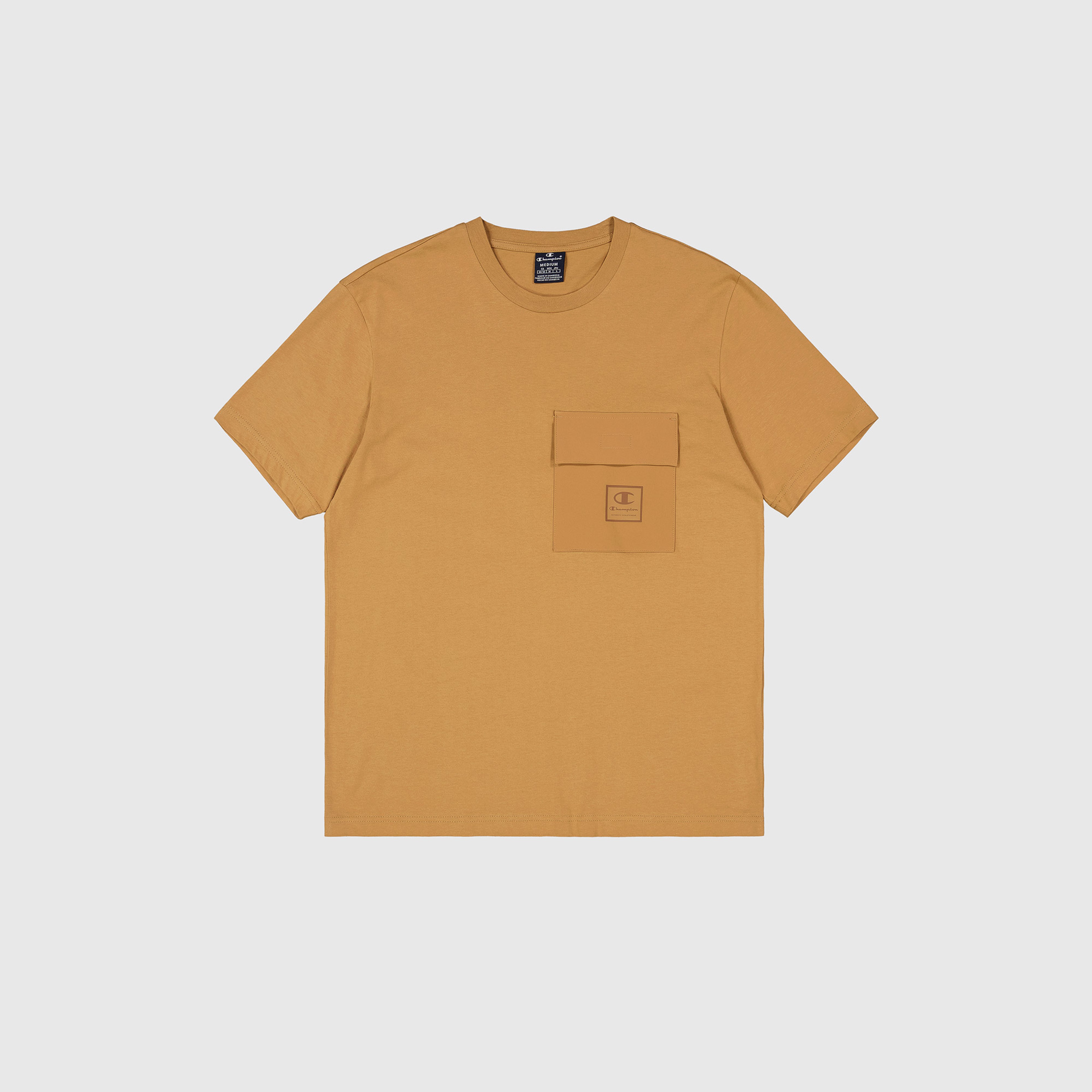 Champion Erkek Kahverengi T-Shirt