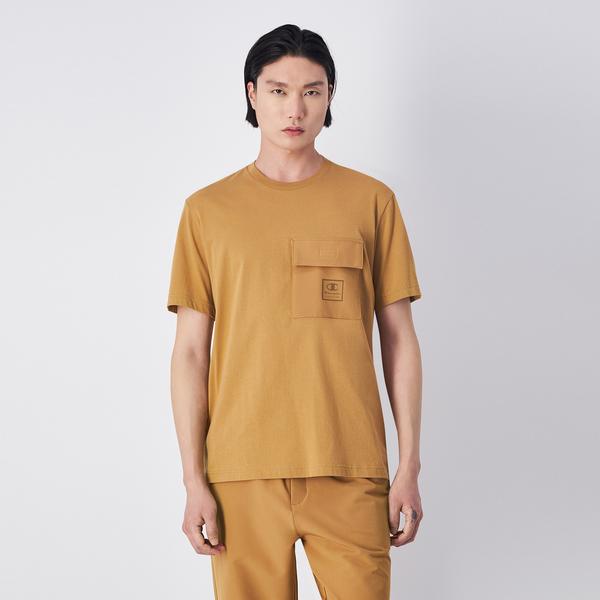 Champion Erkek Kahverengi T-Shirt