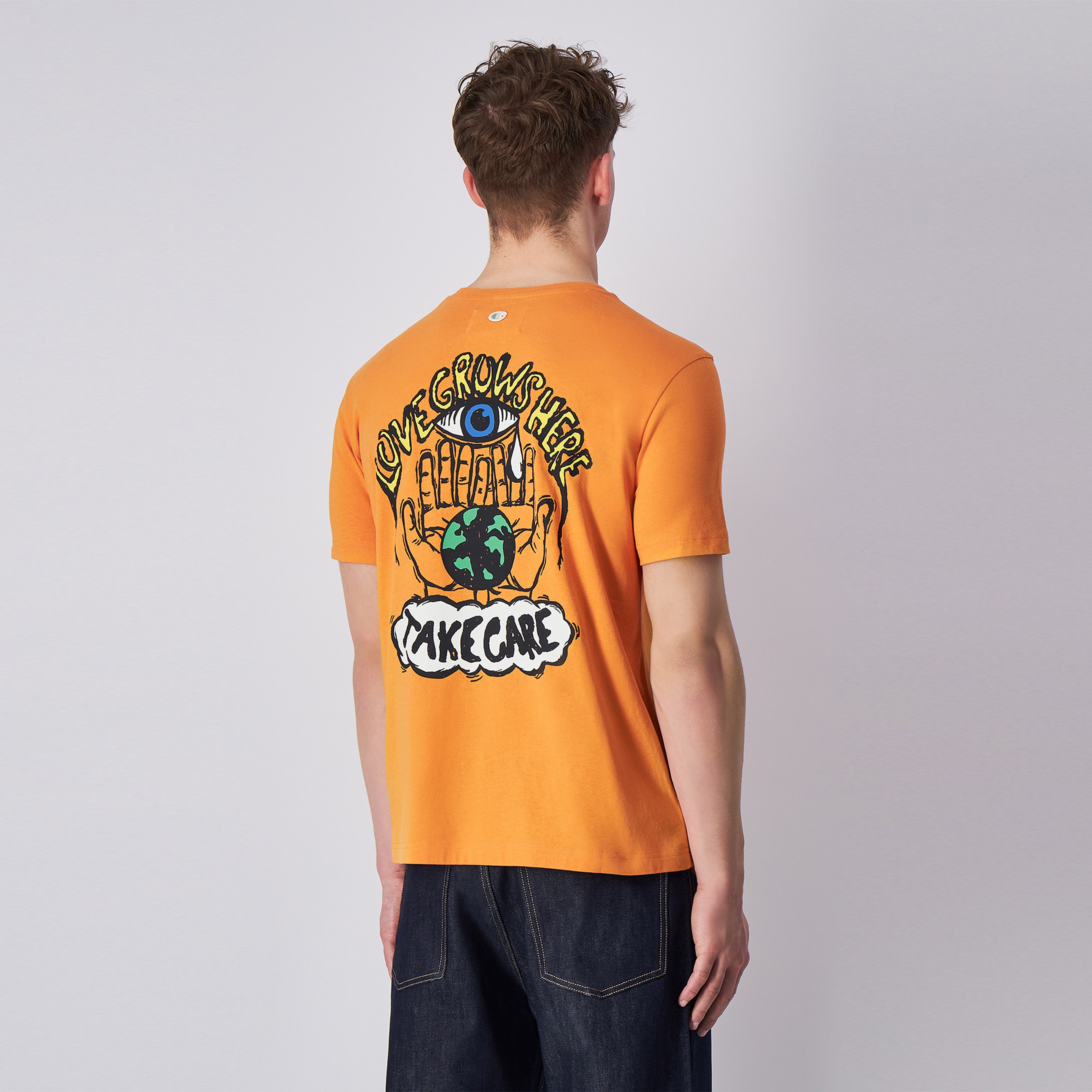 Champion Erkek Turuncu T-Shirt
