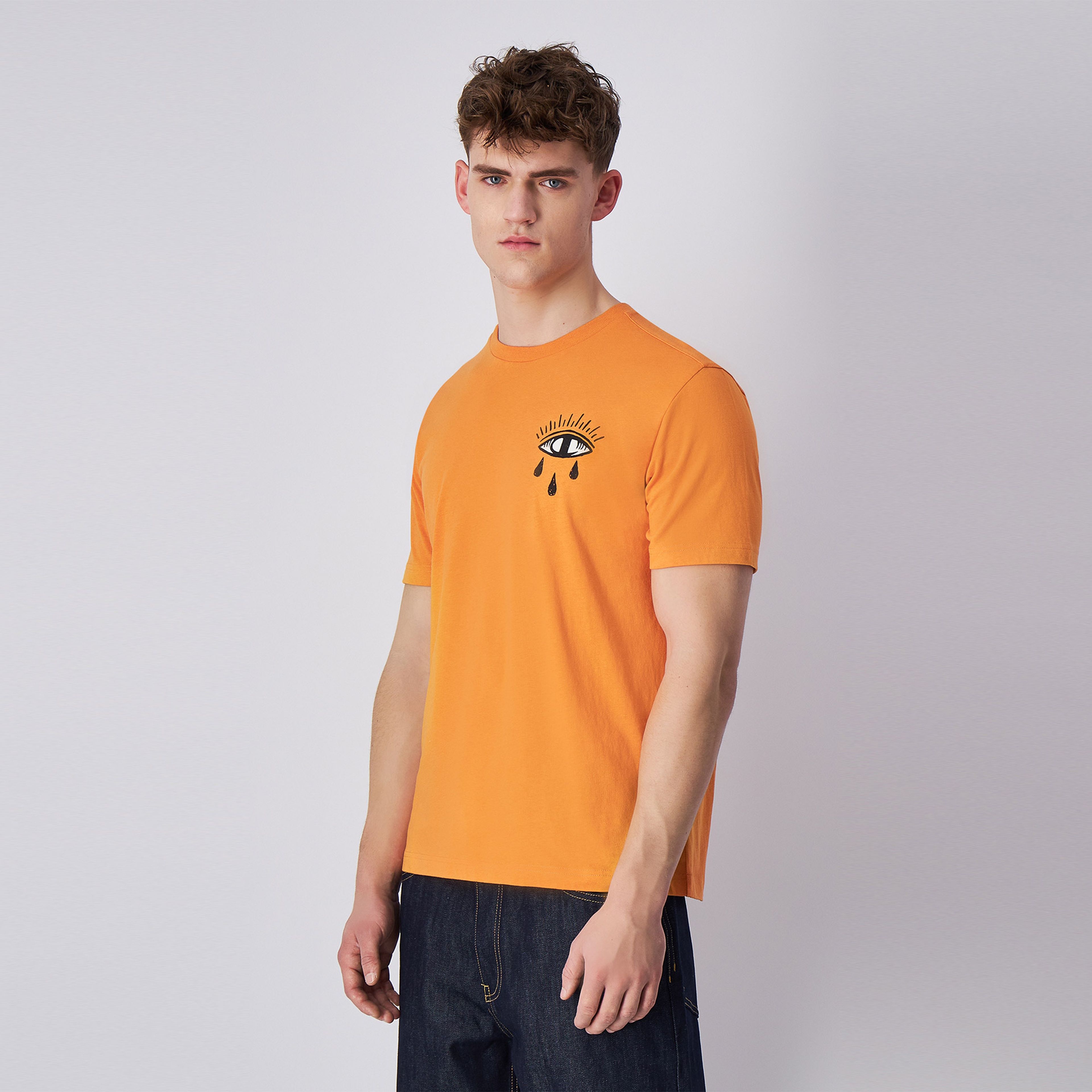 Champion Erkek Turuncu T-Shirt