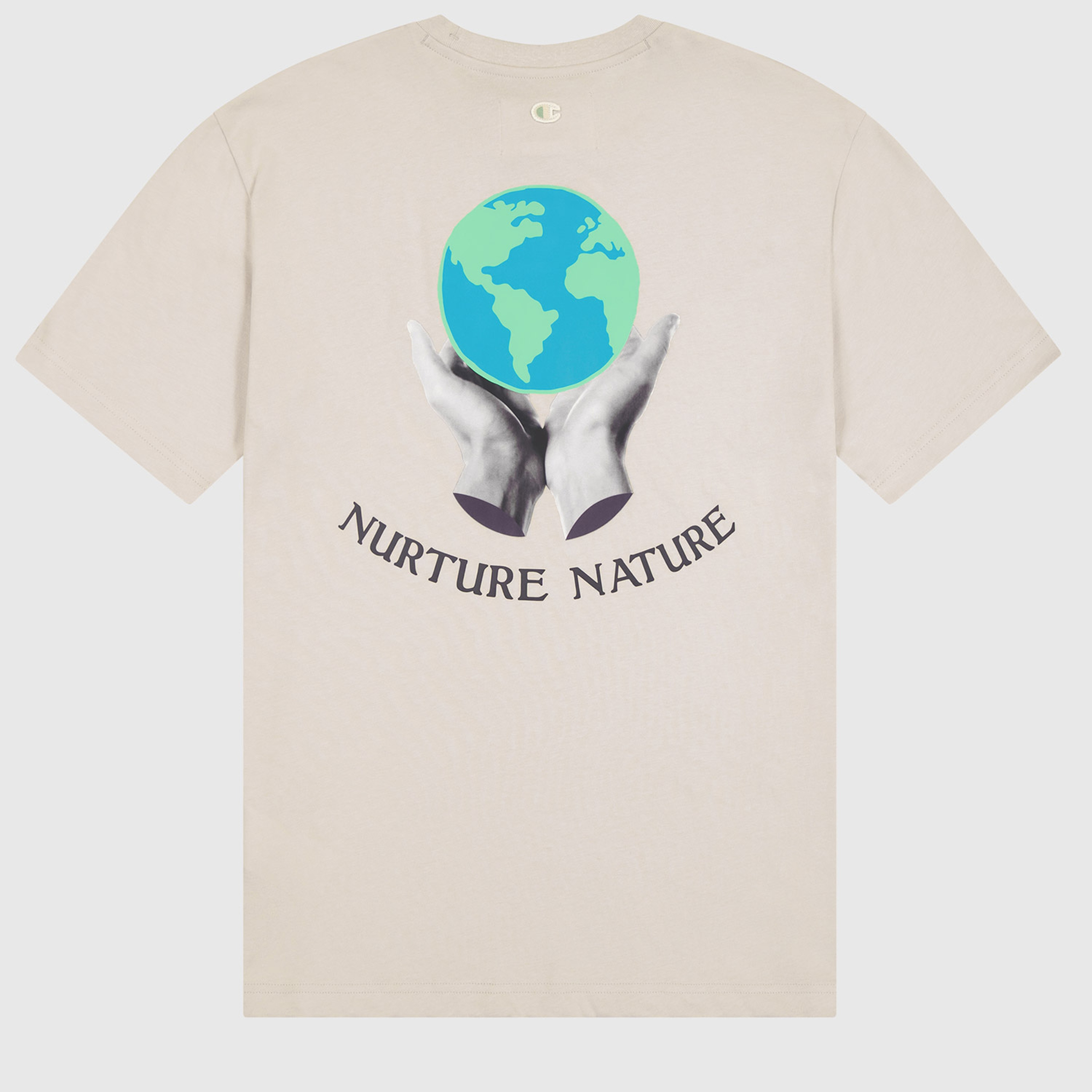 Champion Erkek Gri T-Shirt