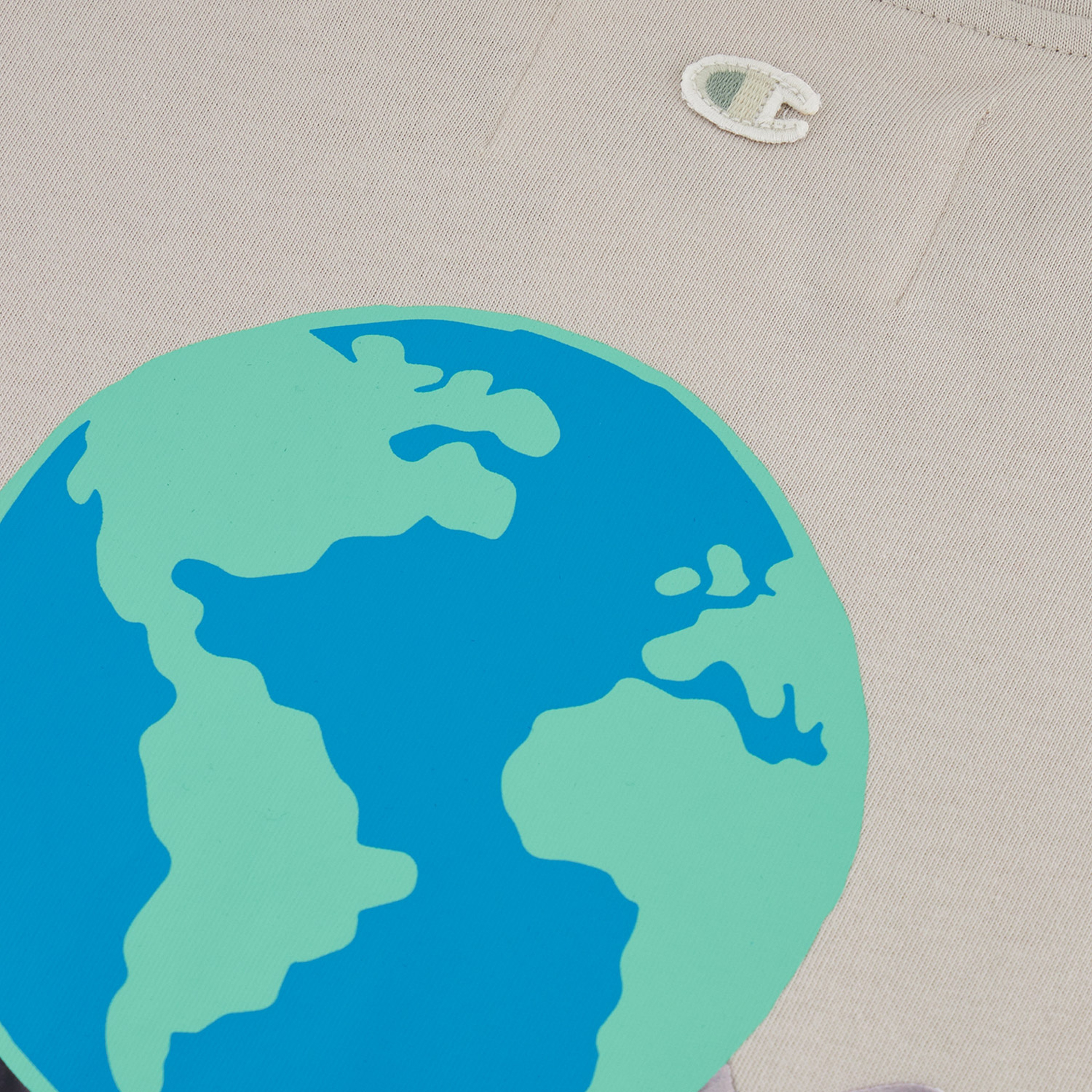 Champion Erkek Gri T-Shirt