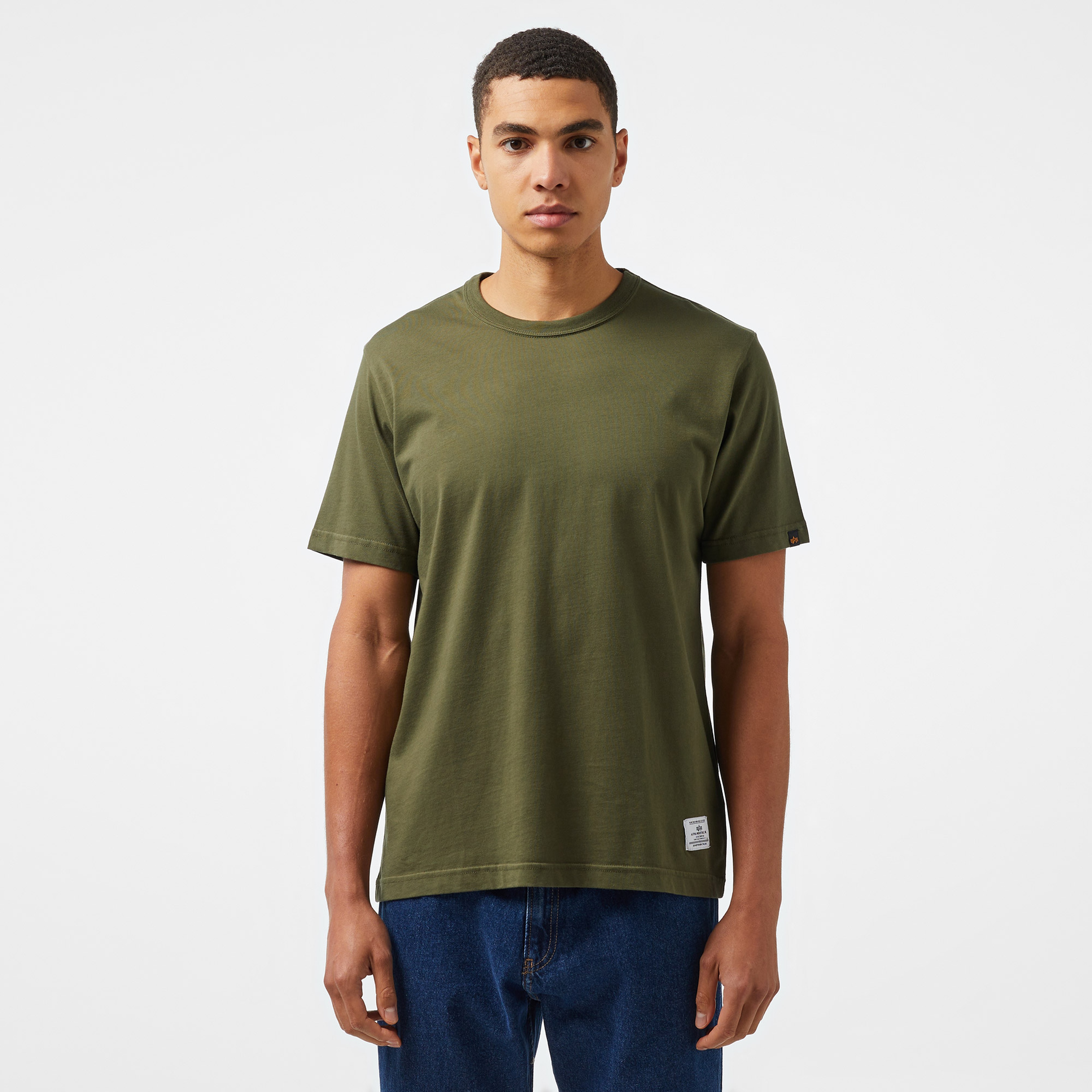 Alpha Industries Essential Gen II Unisex Yeşil T-Shirt
