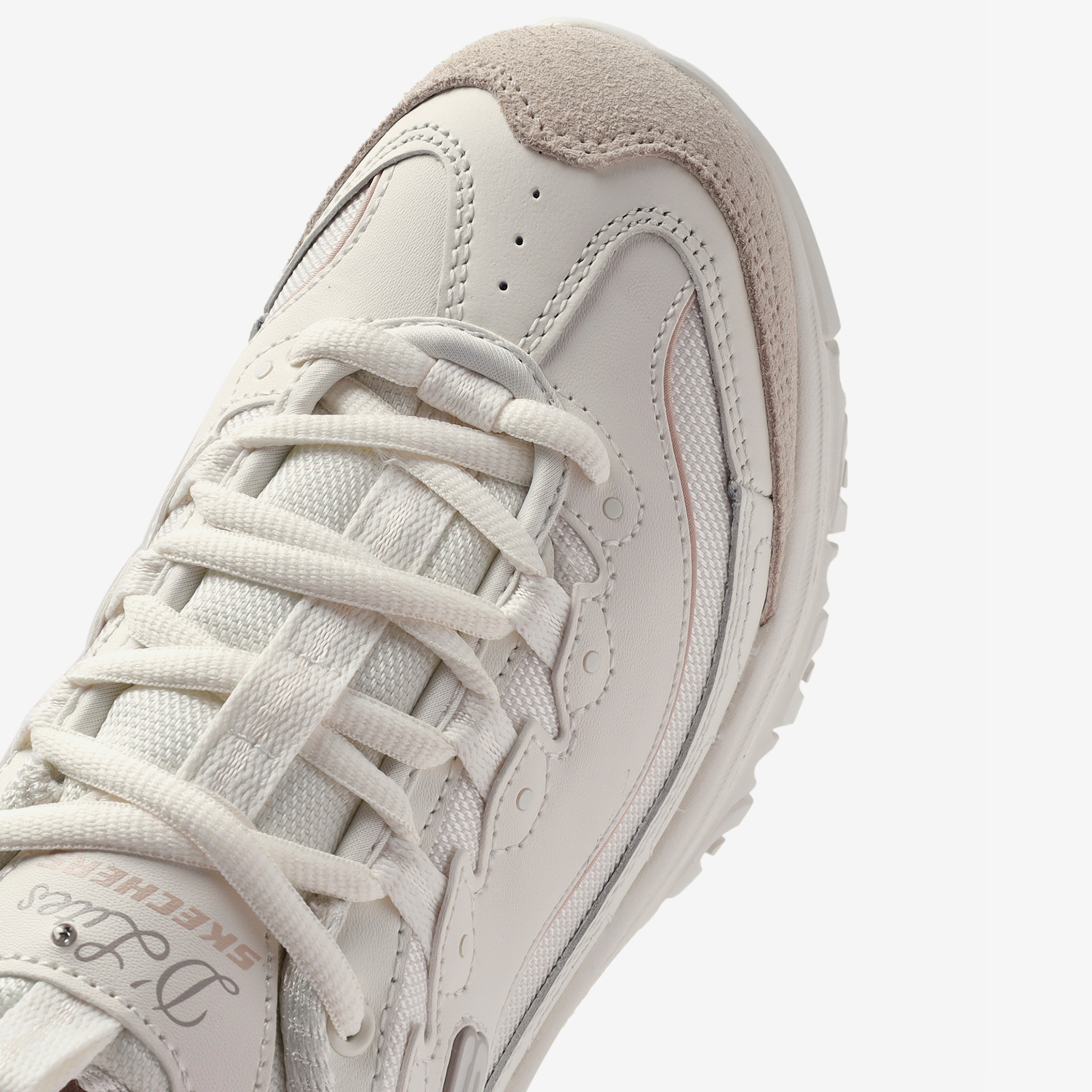 Skechers D'Lites Kadın Krem Sneaker