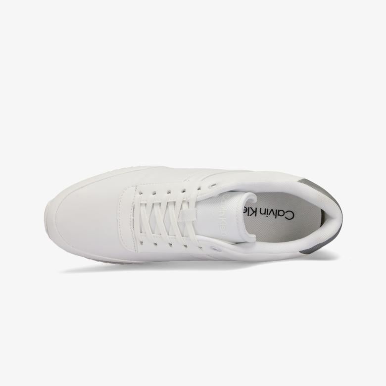 Calvin Klein Runner Lace Up Kadın Beyaz Spor Ayakkabı