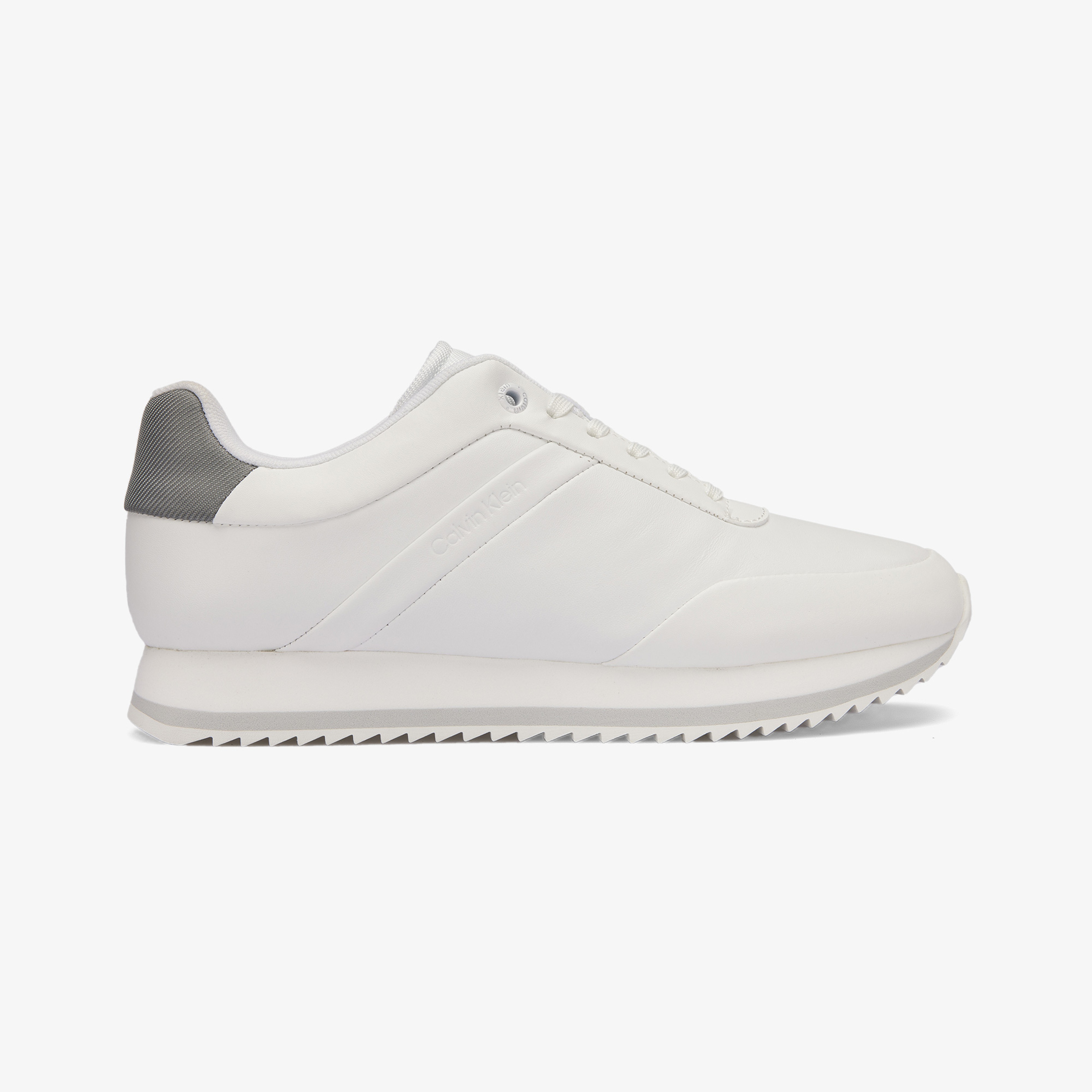 Calvin Klein Runner Lace Up Kadın Beyaz Spor Ayakkabı