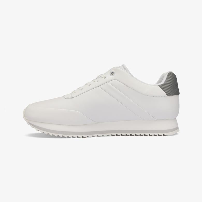 Calvin Klein Runner Lace Up Kadın Beyaz Spor Ayakkabı