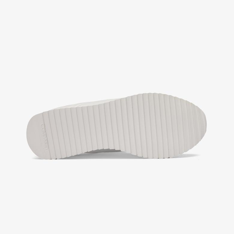 Calvin Klein Runner Lace Up Kadın Beyaz Spor Ayakkabı