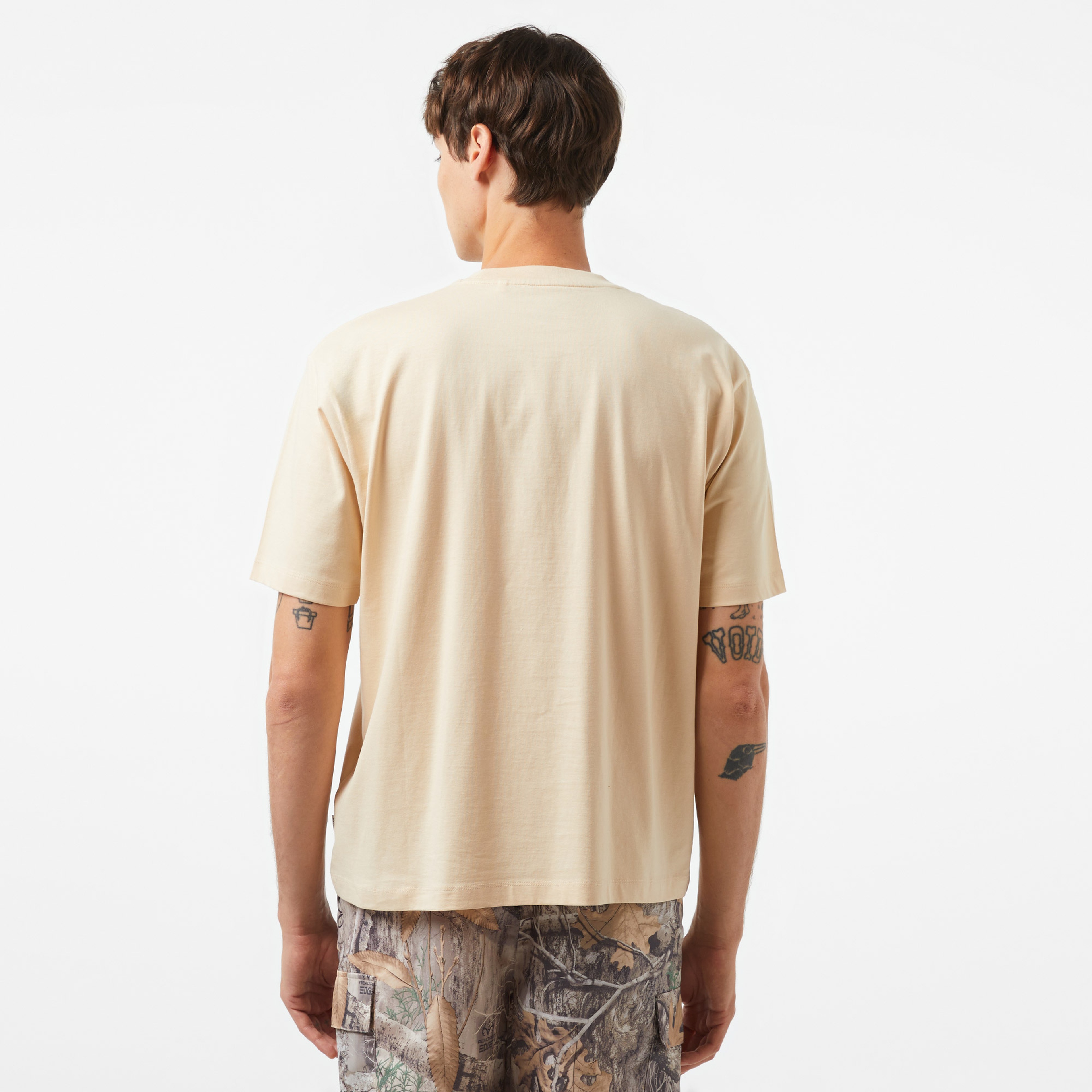 Guess Erkek Bej T-Shirt