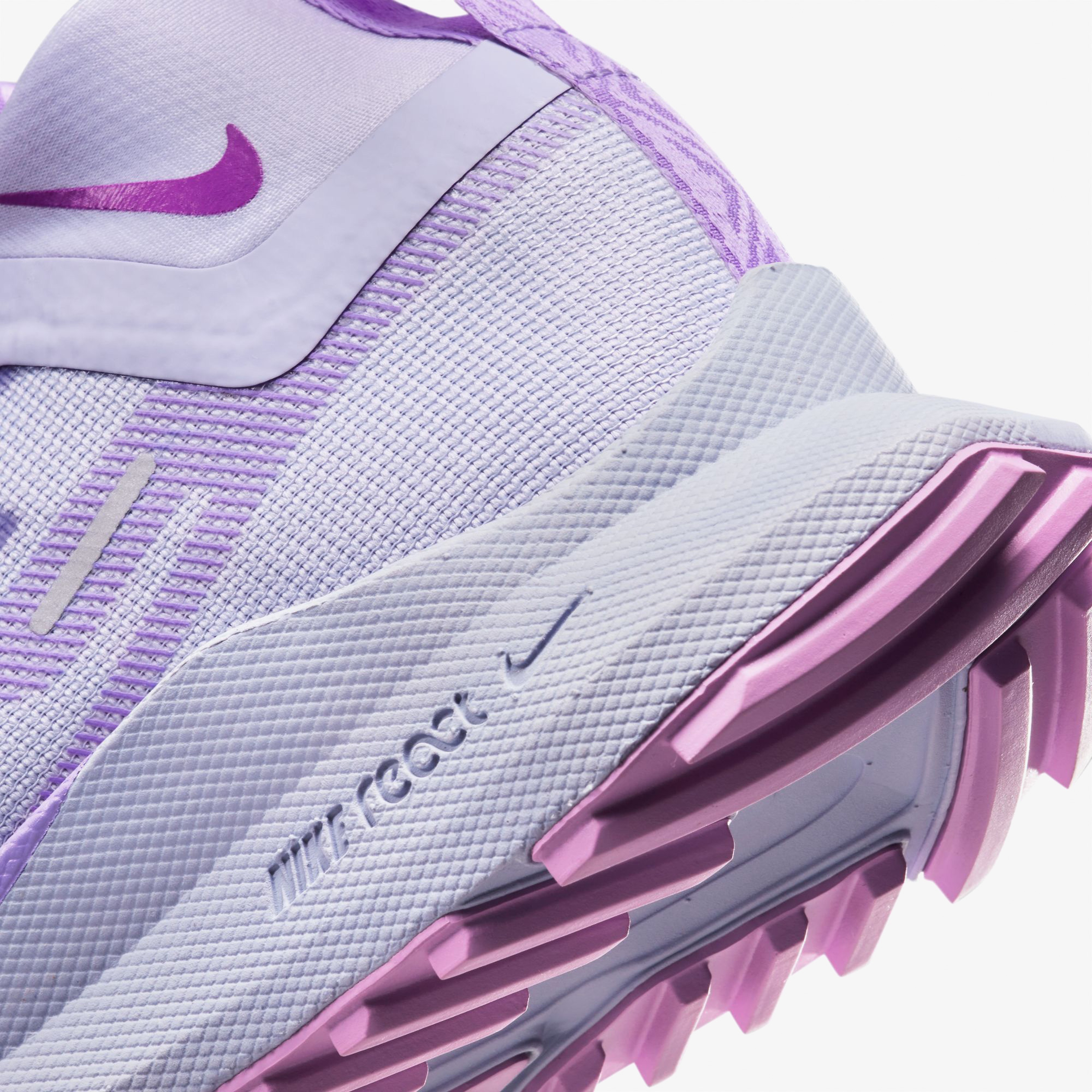 Nike React Pegasus Trail 4 Gtx Kadın Mor Spor Ayakkabı