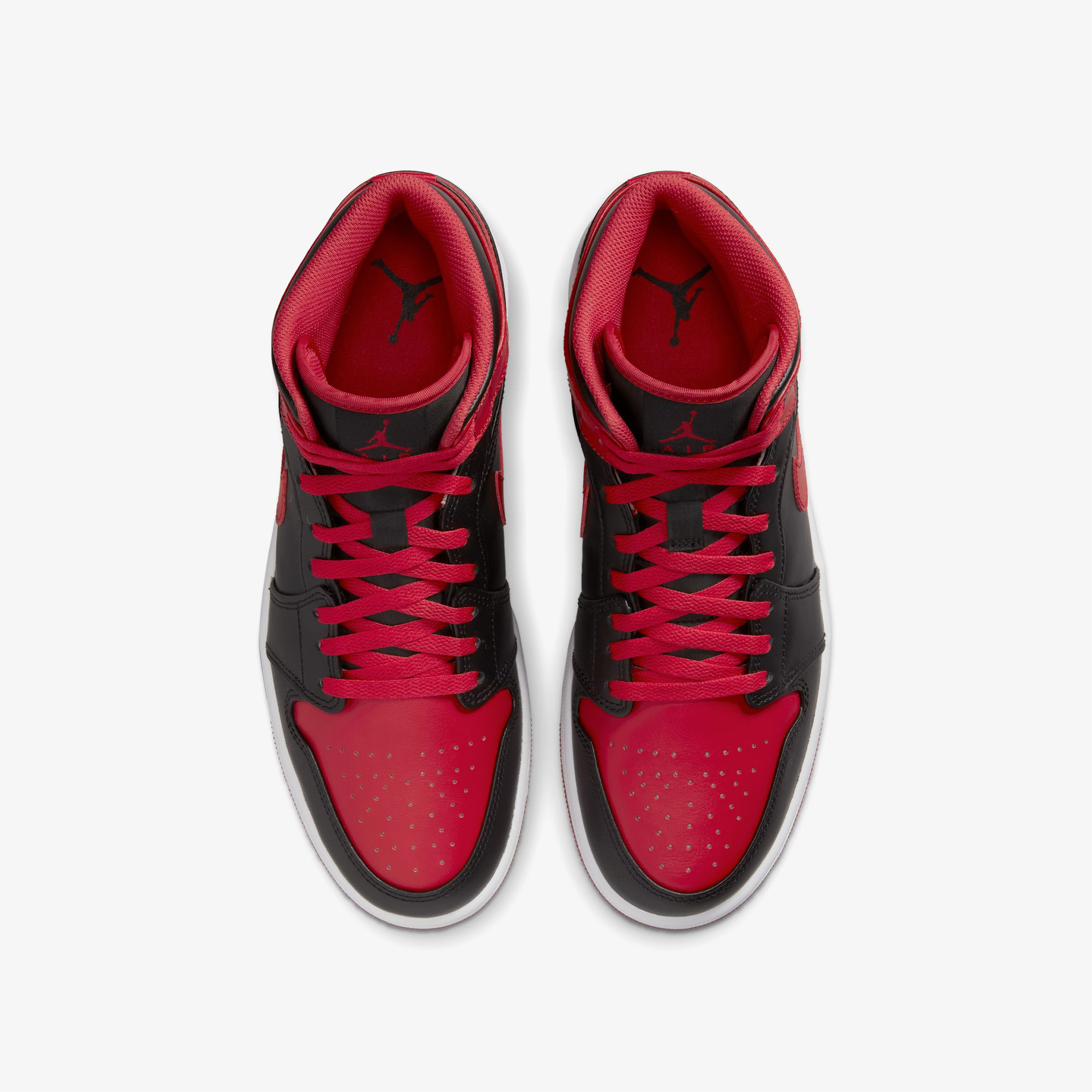 Jordan Air 1 Mid Erkek Siyah Spor Ayakkabı