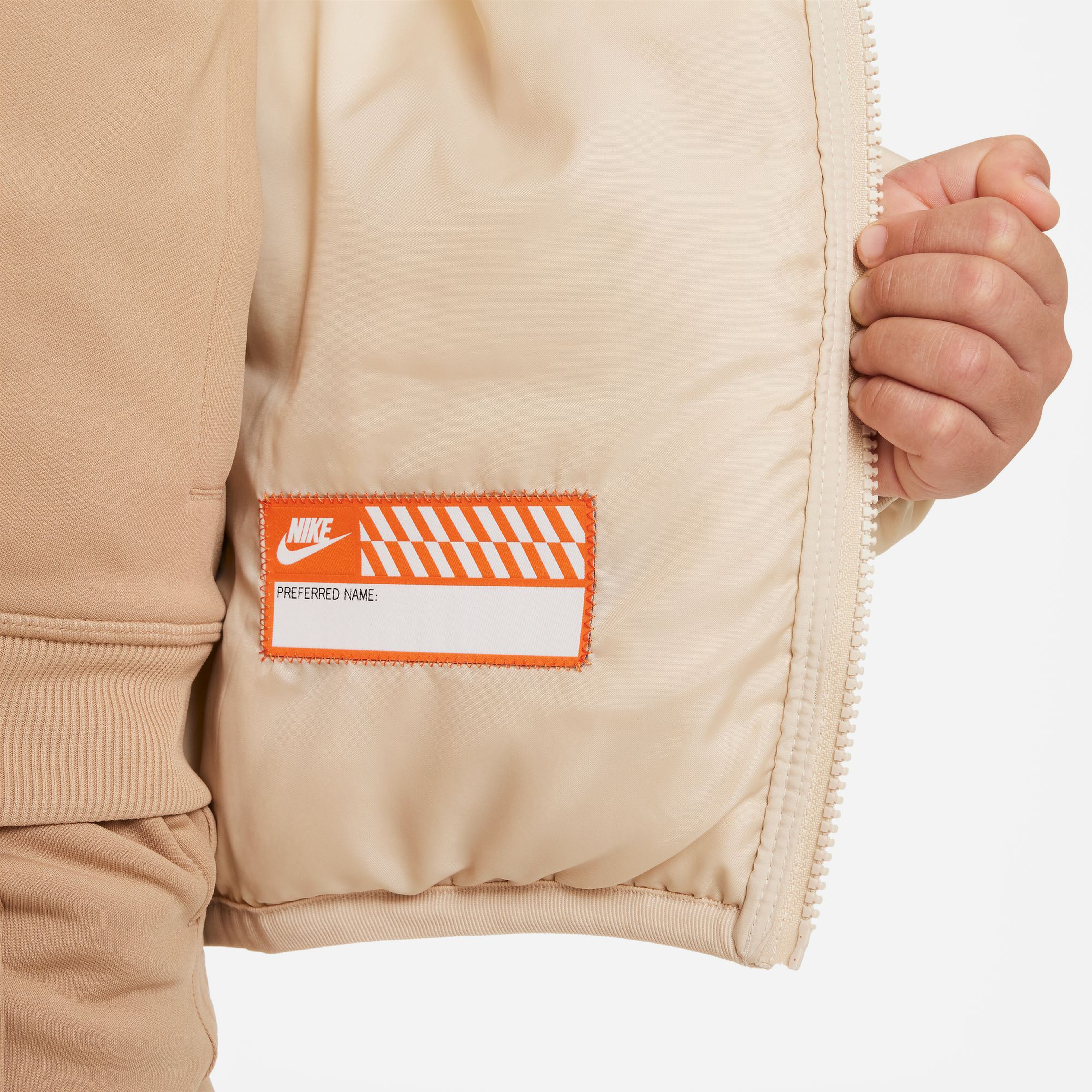 Nike Sportswear Lightweight Synthetic Fill Çocuk Krem Mont