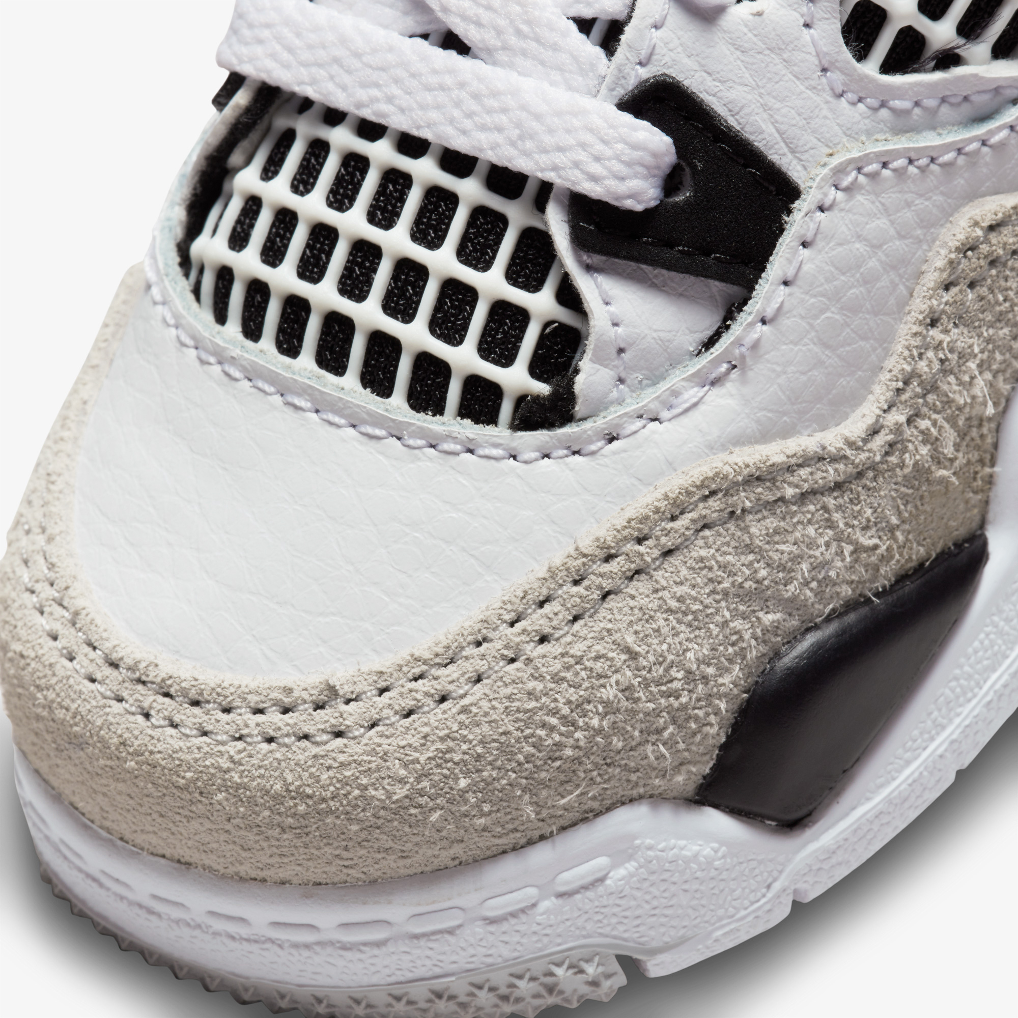 Jordan 4 Retro Çocuk Beyaz Spor Ayakkabı