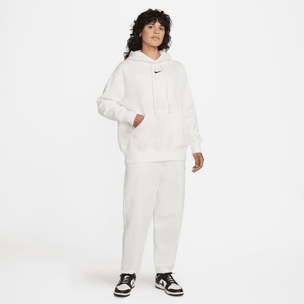 Nike Sportswear Phoenix Fleece Overisize Hoodie Kadın Beyaz Sweatshirt