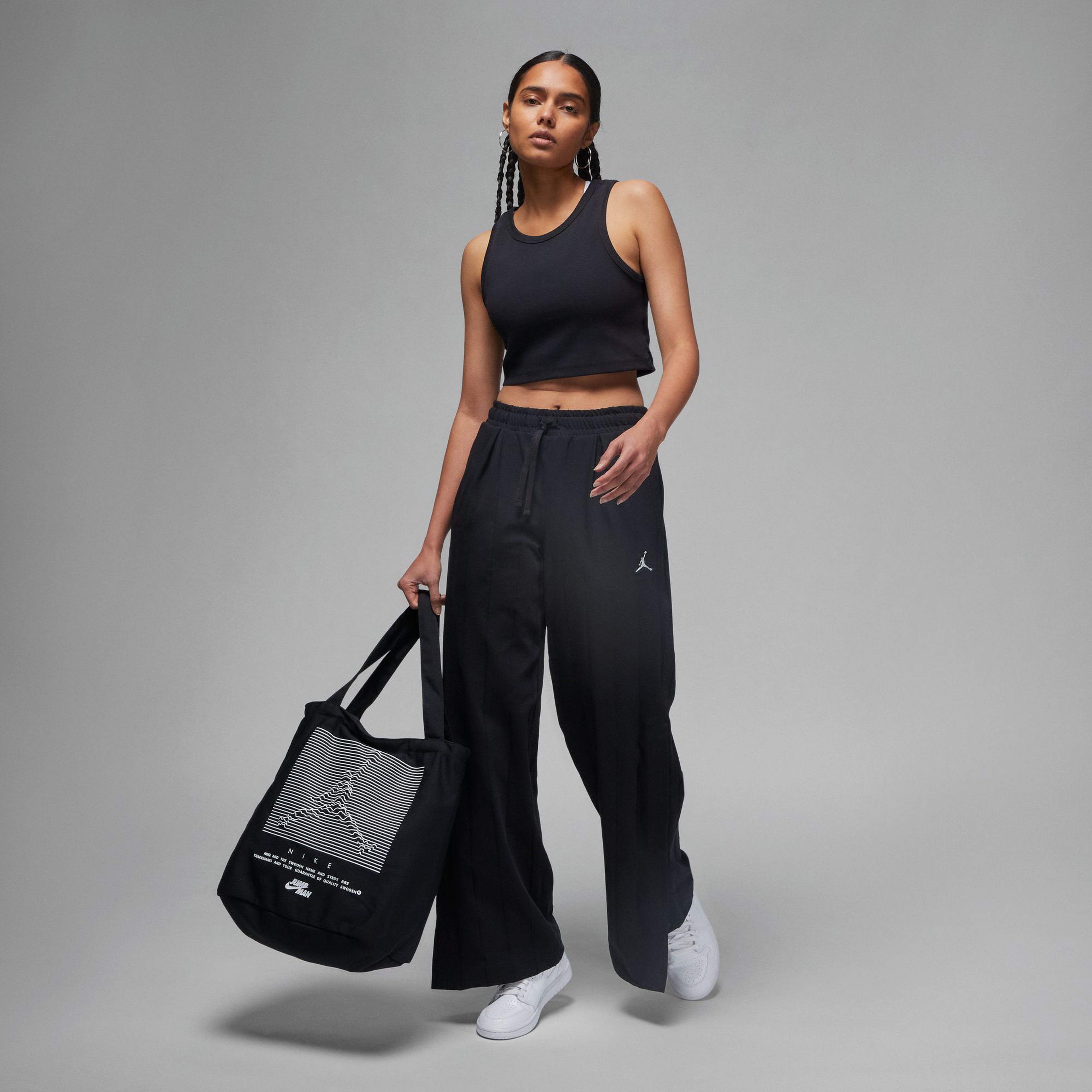 Jordan Tank Core Kadın Siyah Kolsuz T-Shirt