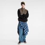 Vans Ranford Polar Fleece Loose Erkek Siyah Sweatshirt