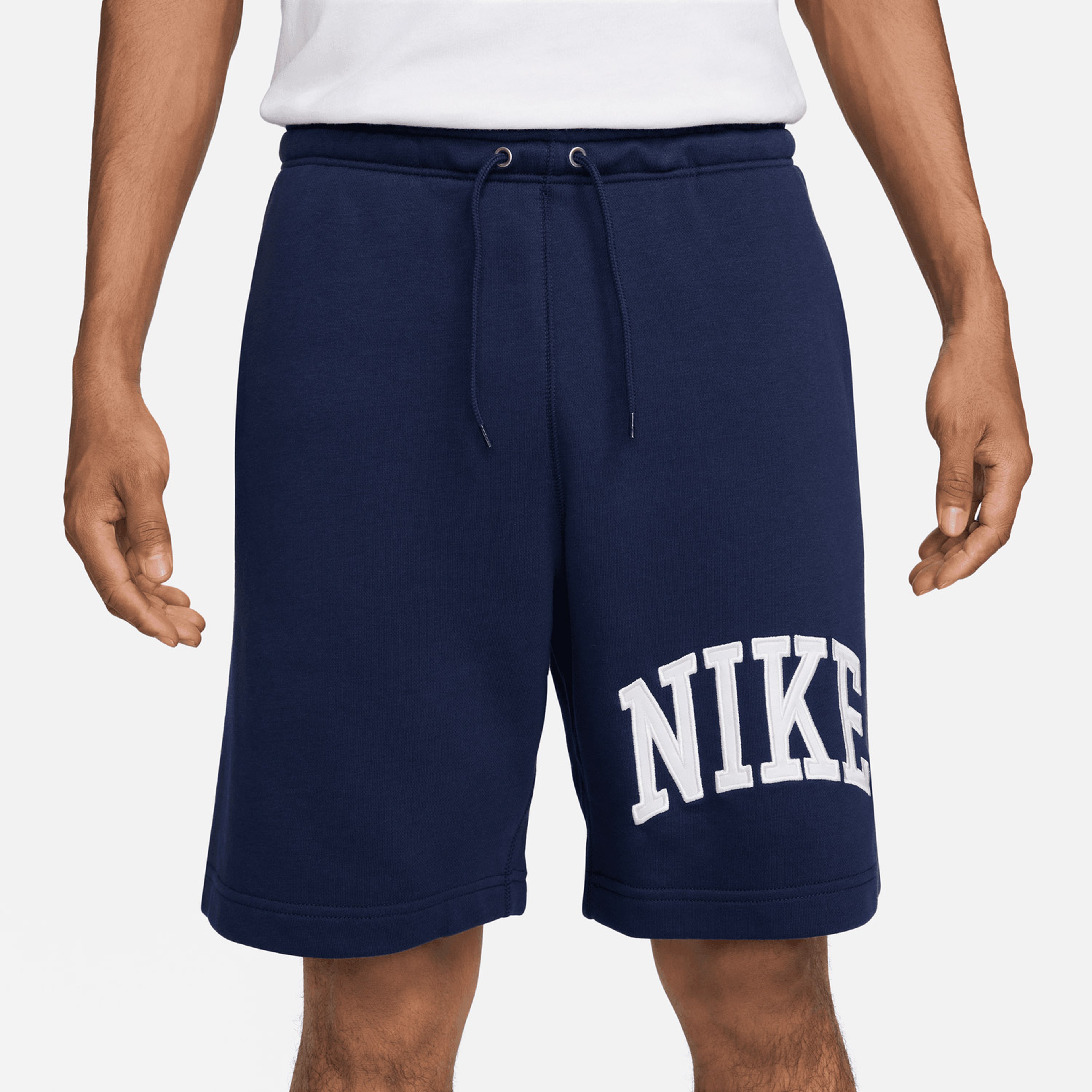 Nike Nk Club Ft Aplq Arch Erkek Lacivert Şort