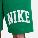 Nike Nk Club Ft Aplq Arch Erkek Yeşil Şort