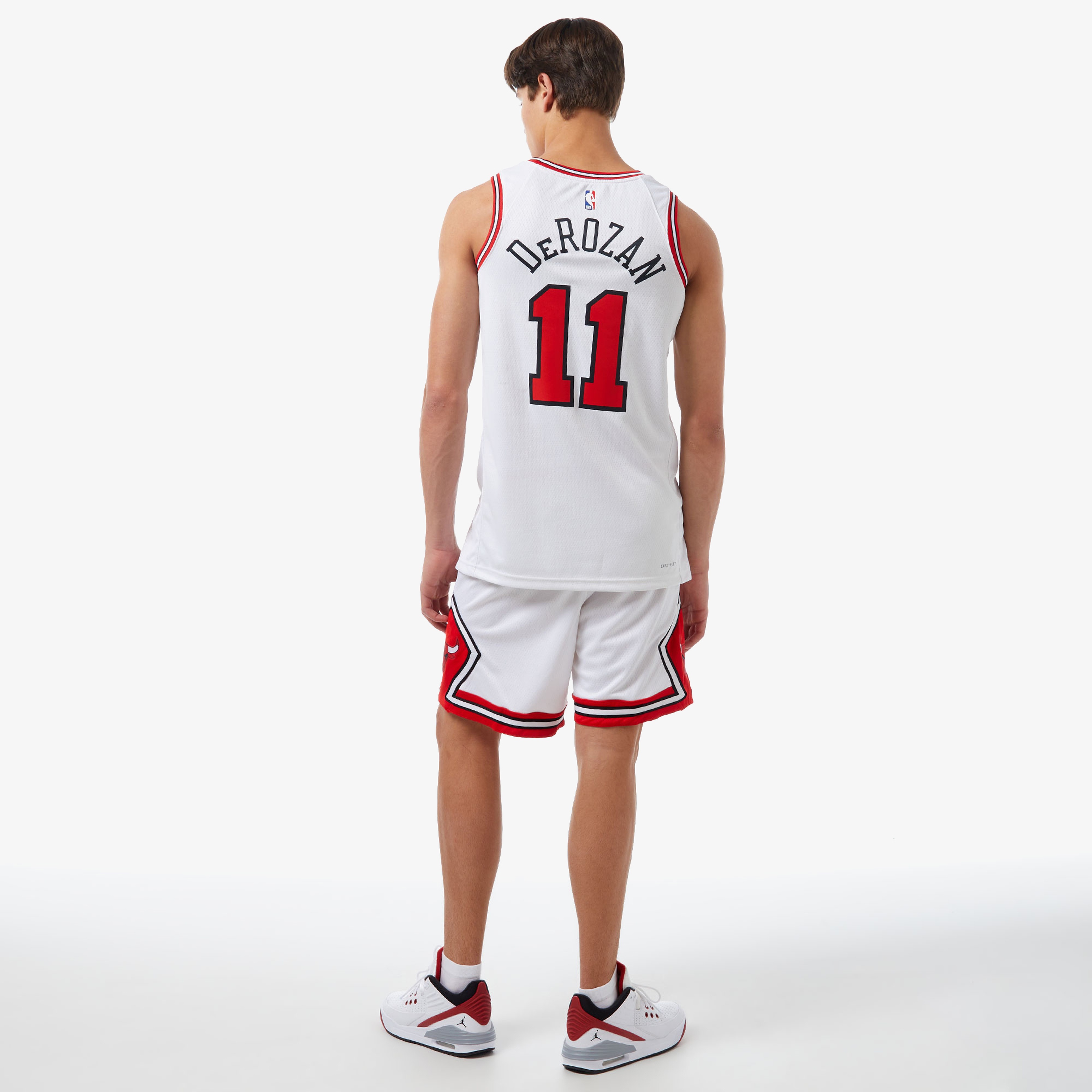 Nike Chicago Bulls NBA Erkek Beyaz Şort