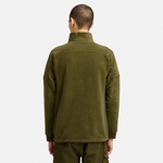 Timberland Polartec Mix Media Full Zip Fleece Erkek Yeşil Ceket
