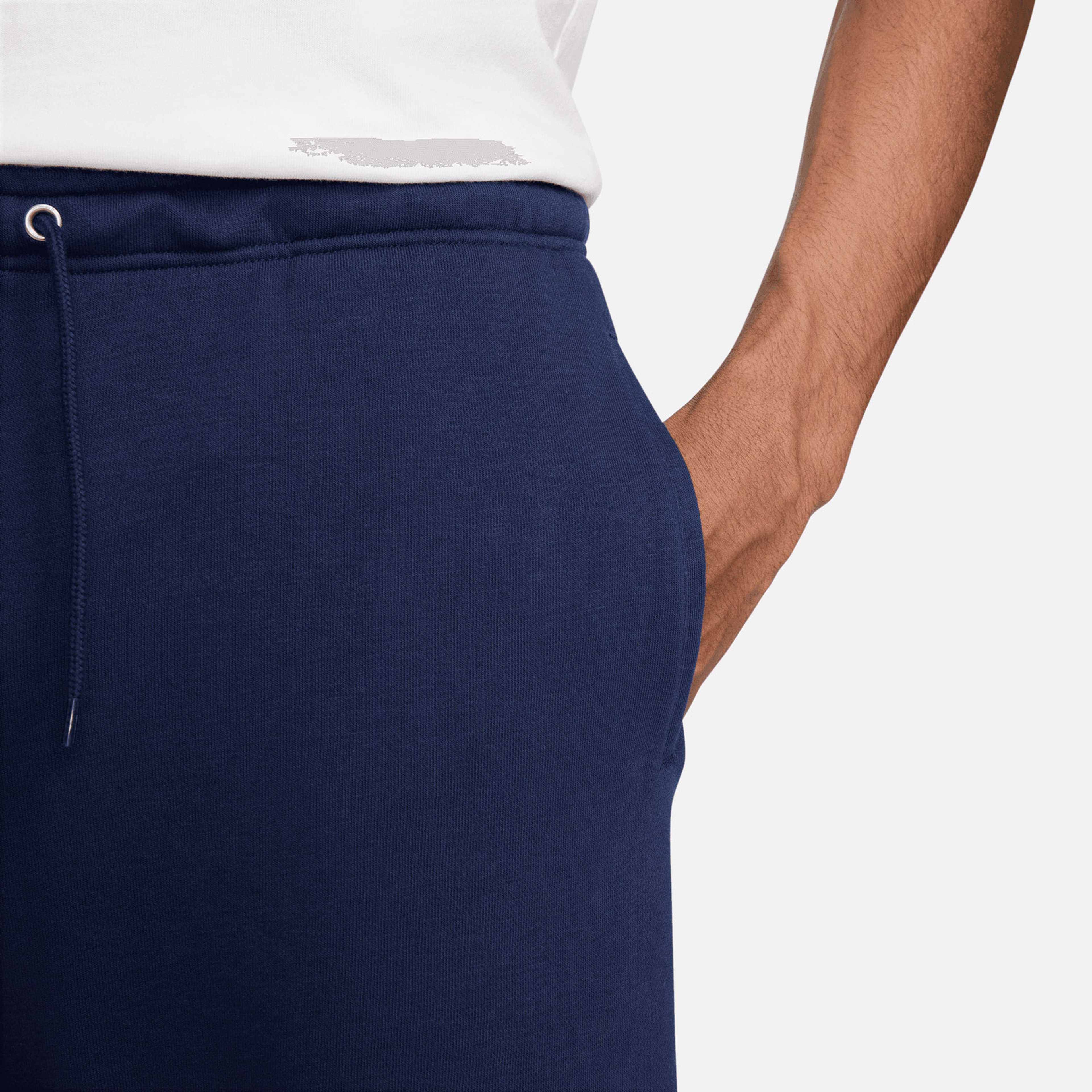 Nike Nk Club Ft Aplq Arch Erkek Lacivert Şort