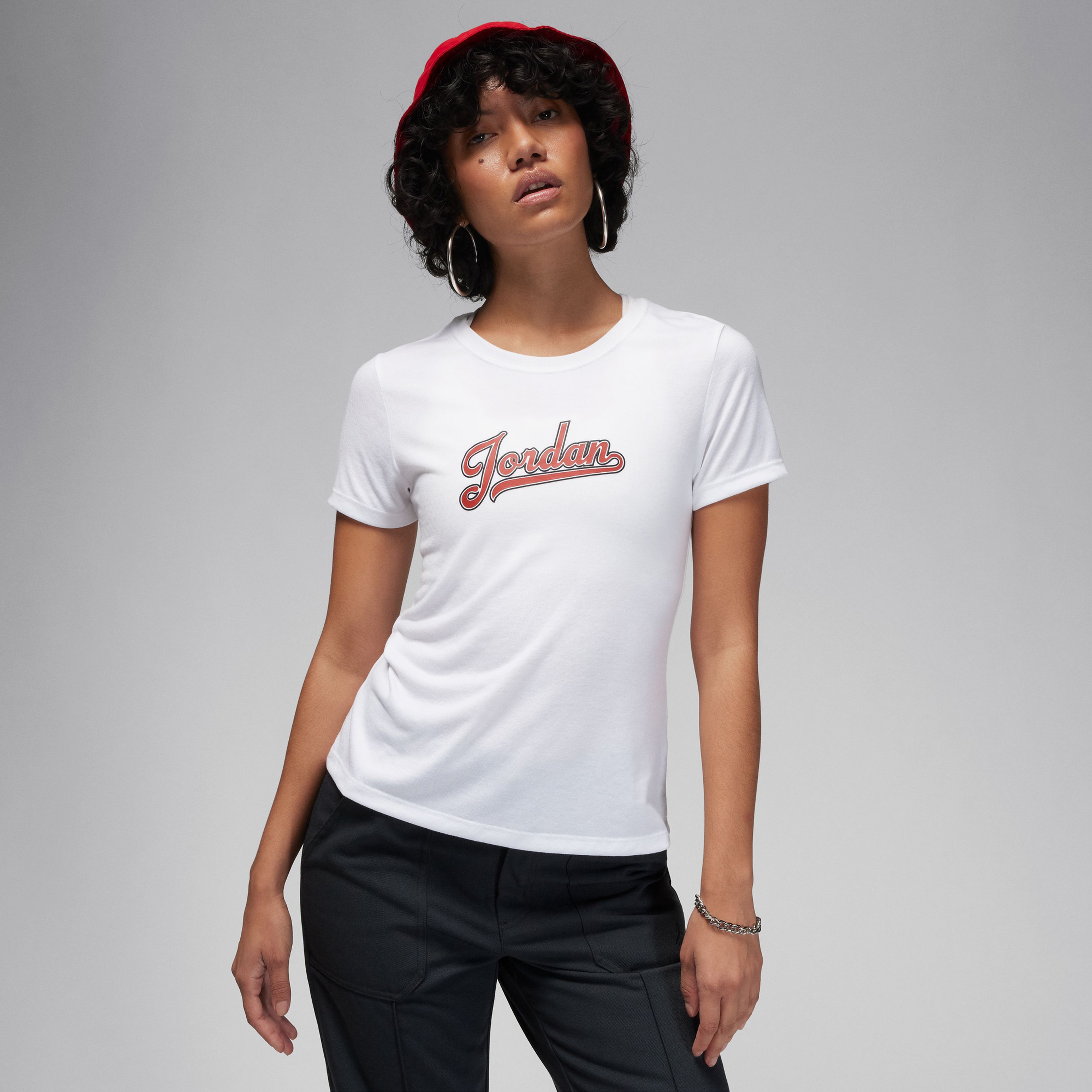 Jordan Kadın Beyaz T-Shirt