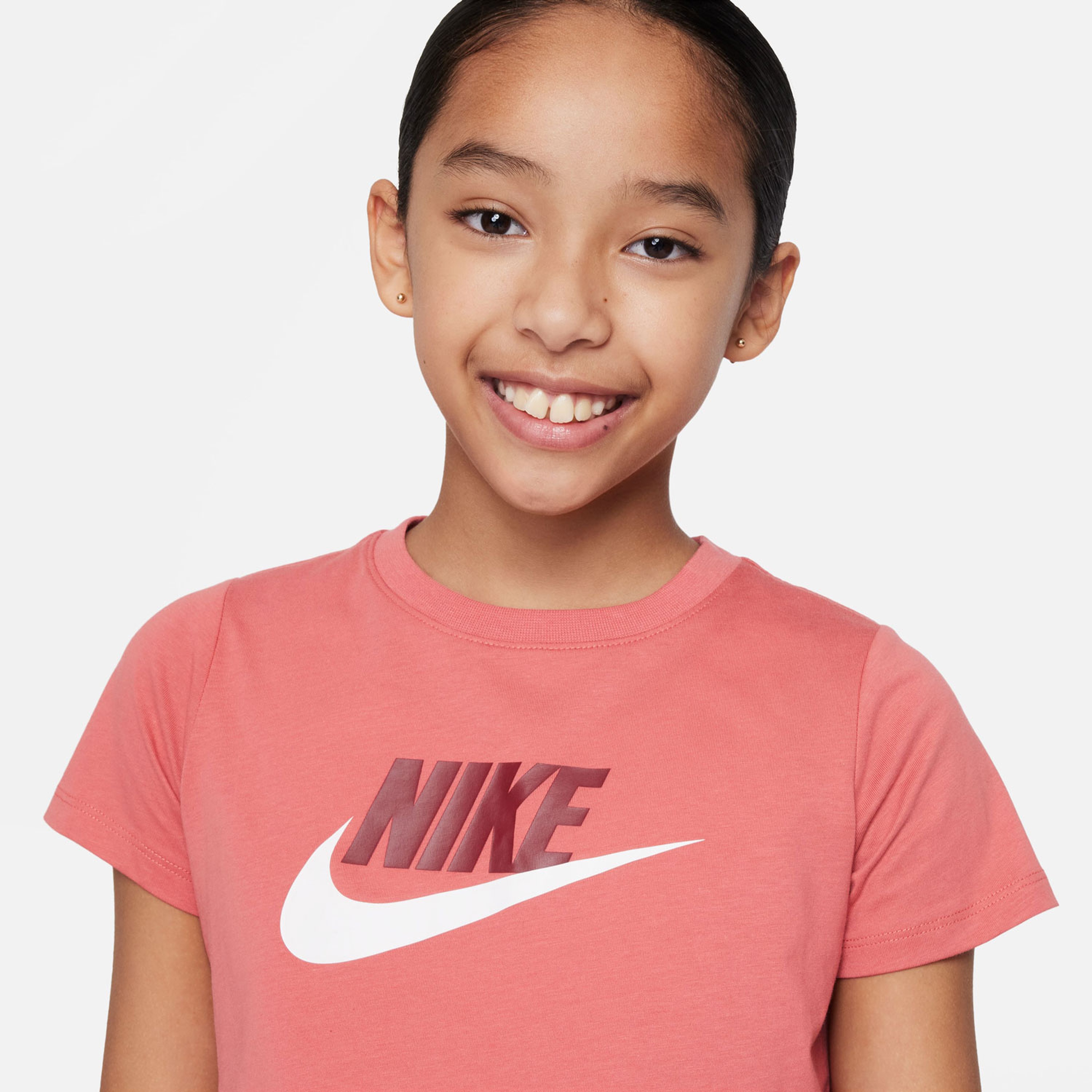 Nike Sportswear Futura Çocuk Kırmızı T-Shirt
