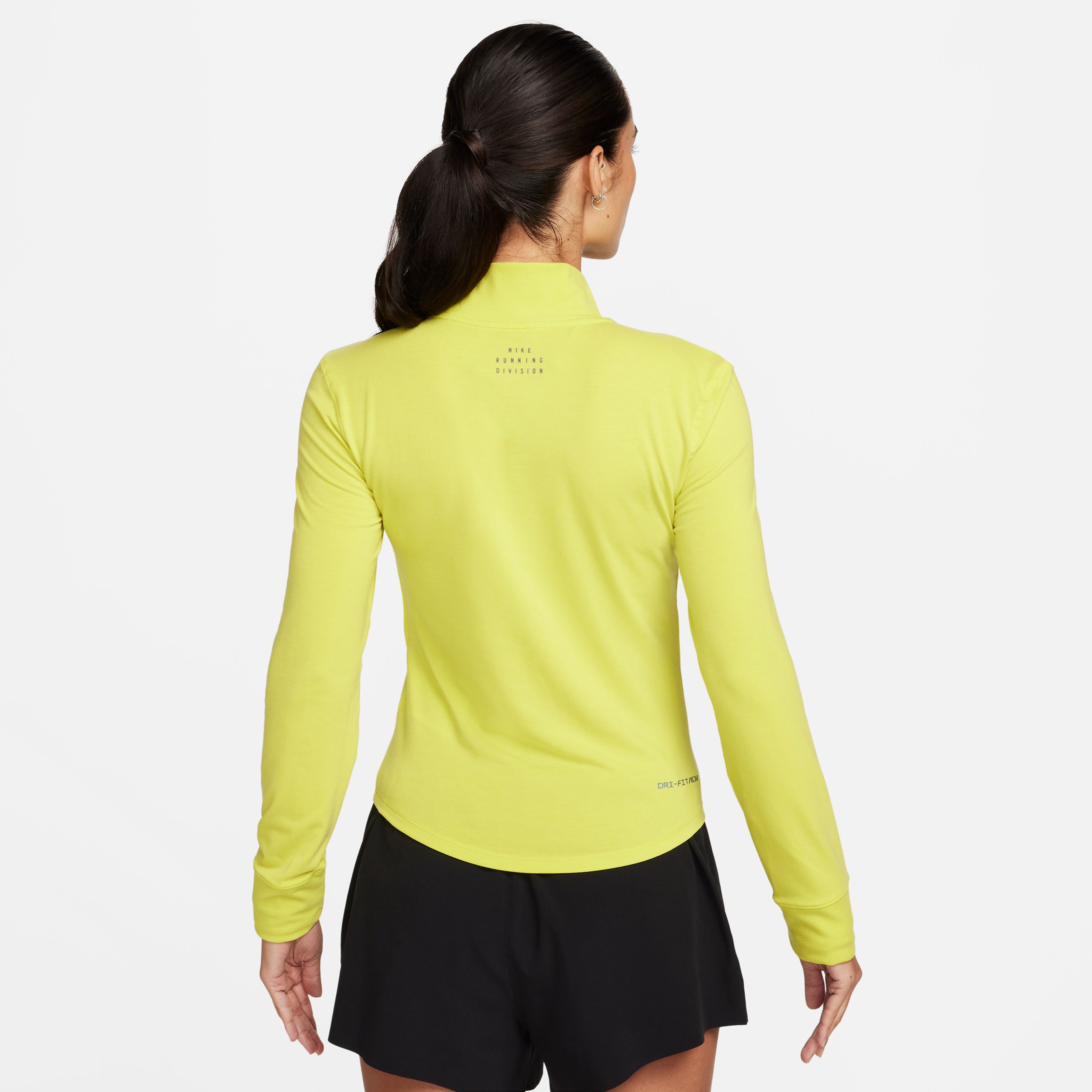 Nike Dri-FIT Adventure Running Division Kadın Yeşil Uzun Kollu T-Shirt