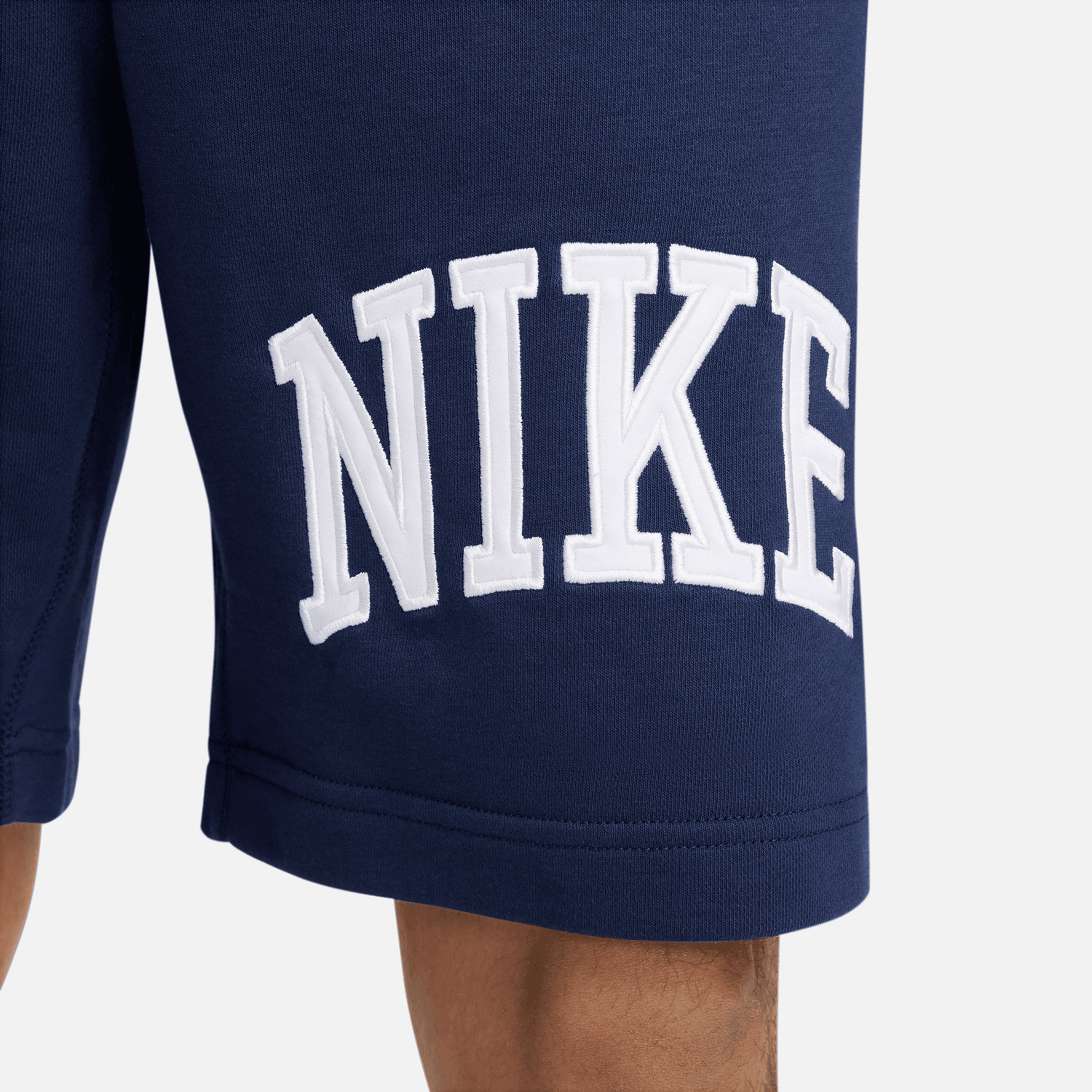 Nike Nk Club Ft Aplq Arch Erkek Lacivert Şort