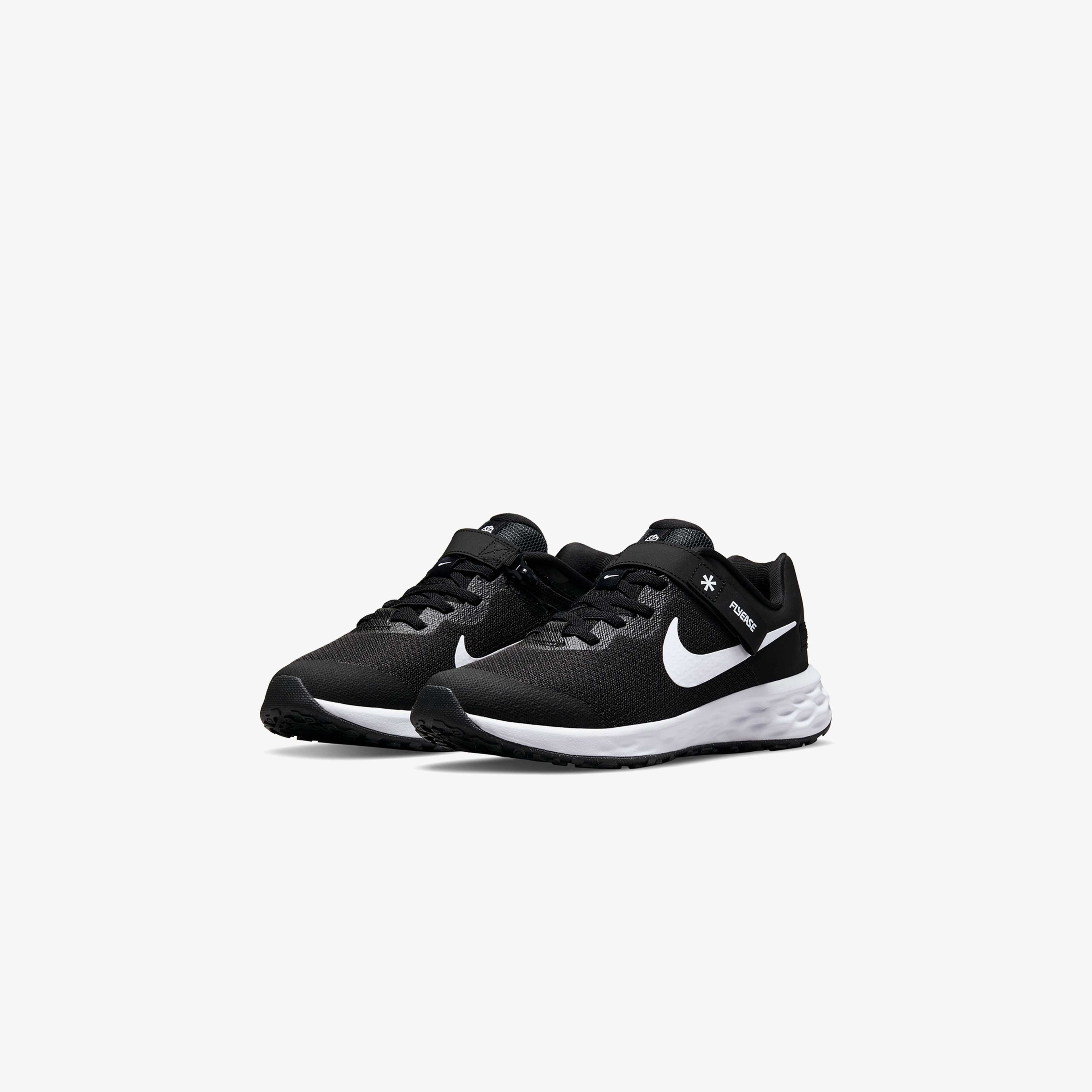Nike Revolution 6 FlyEase Çocuk Siyah Spor Ayakkabı
