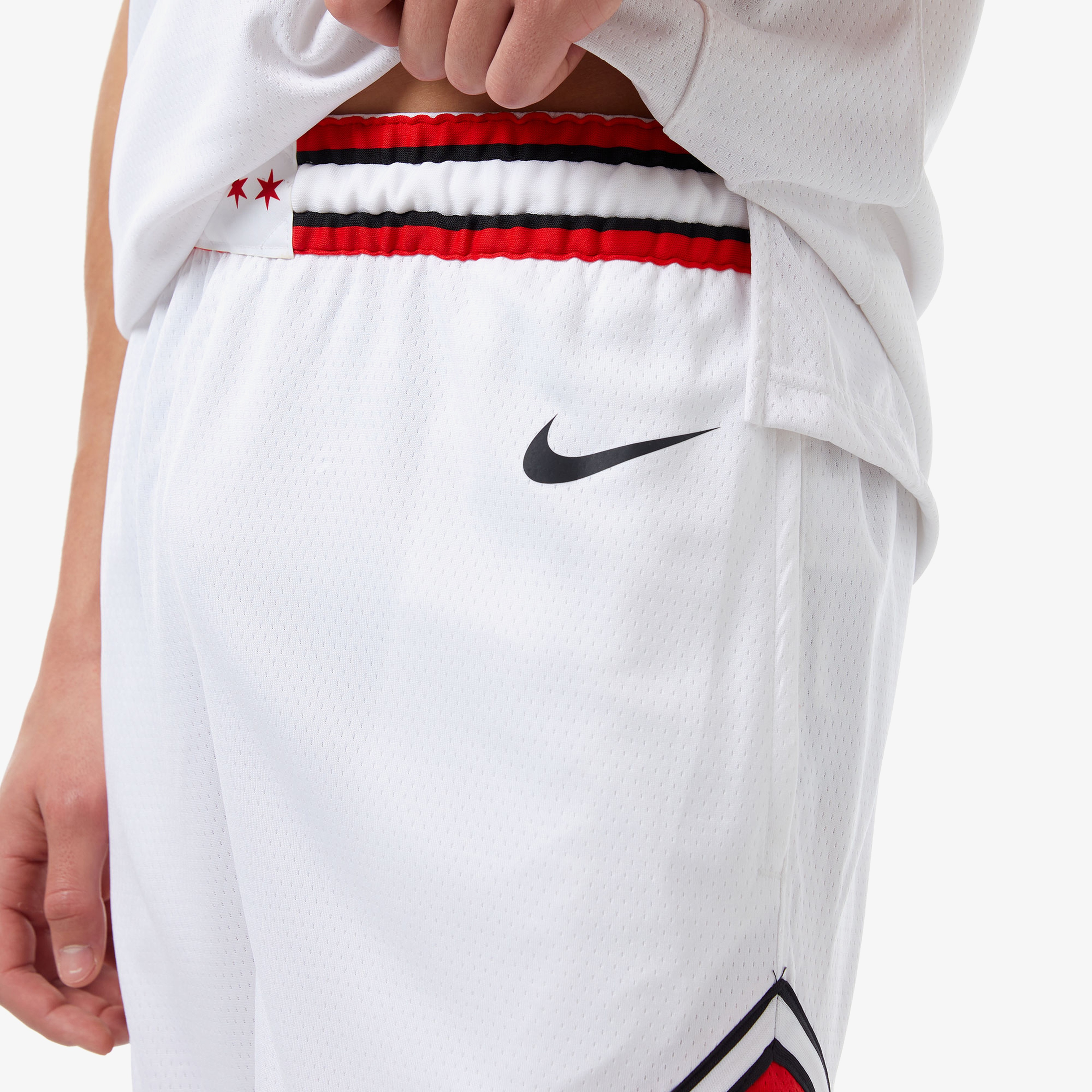 Nike Chicago Bulls NBA Erkek Beyaz Şort